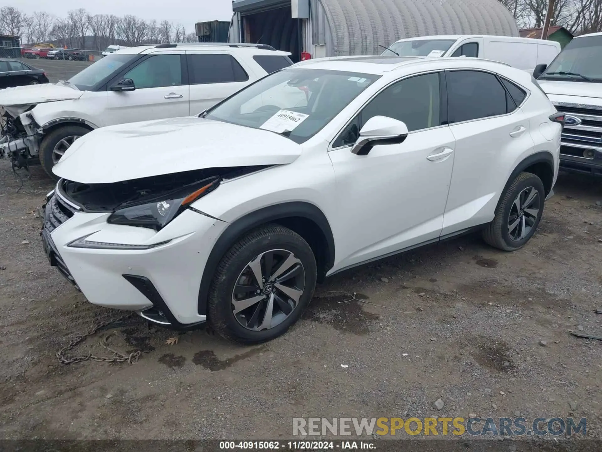 2 Photograph of a damaged car JTJGARDZ6M5026570 LEXUS NX 300 2021