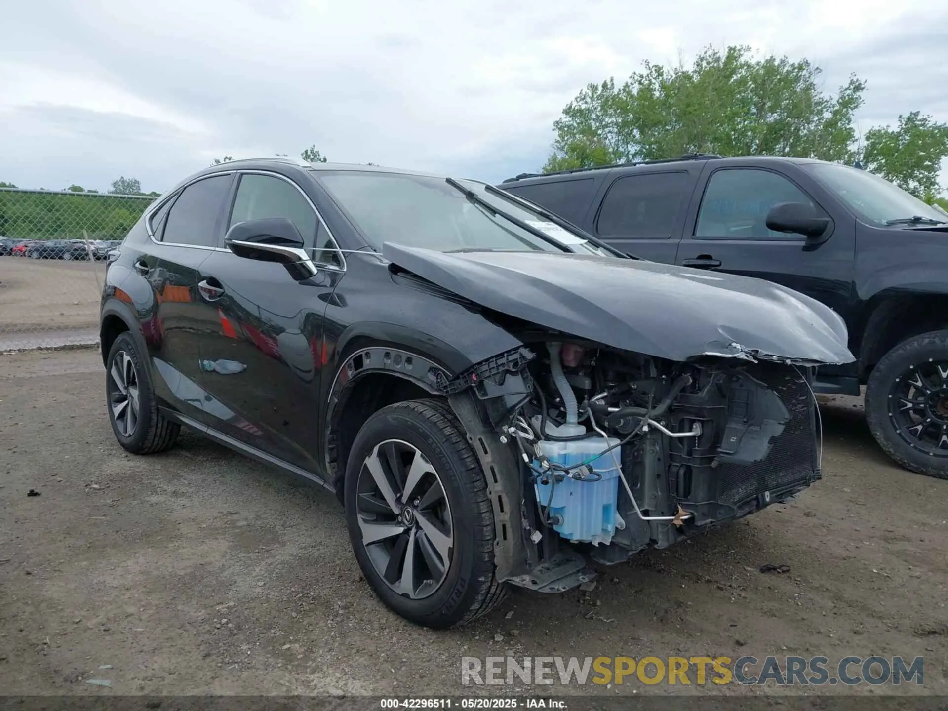 1 Photograph of a damaged car JTJGARDZ8M2248450 LEXUS NX 300 2021