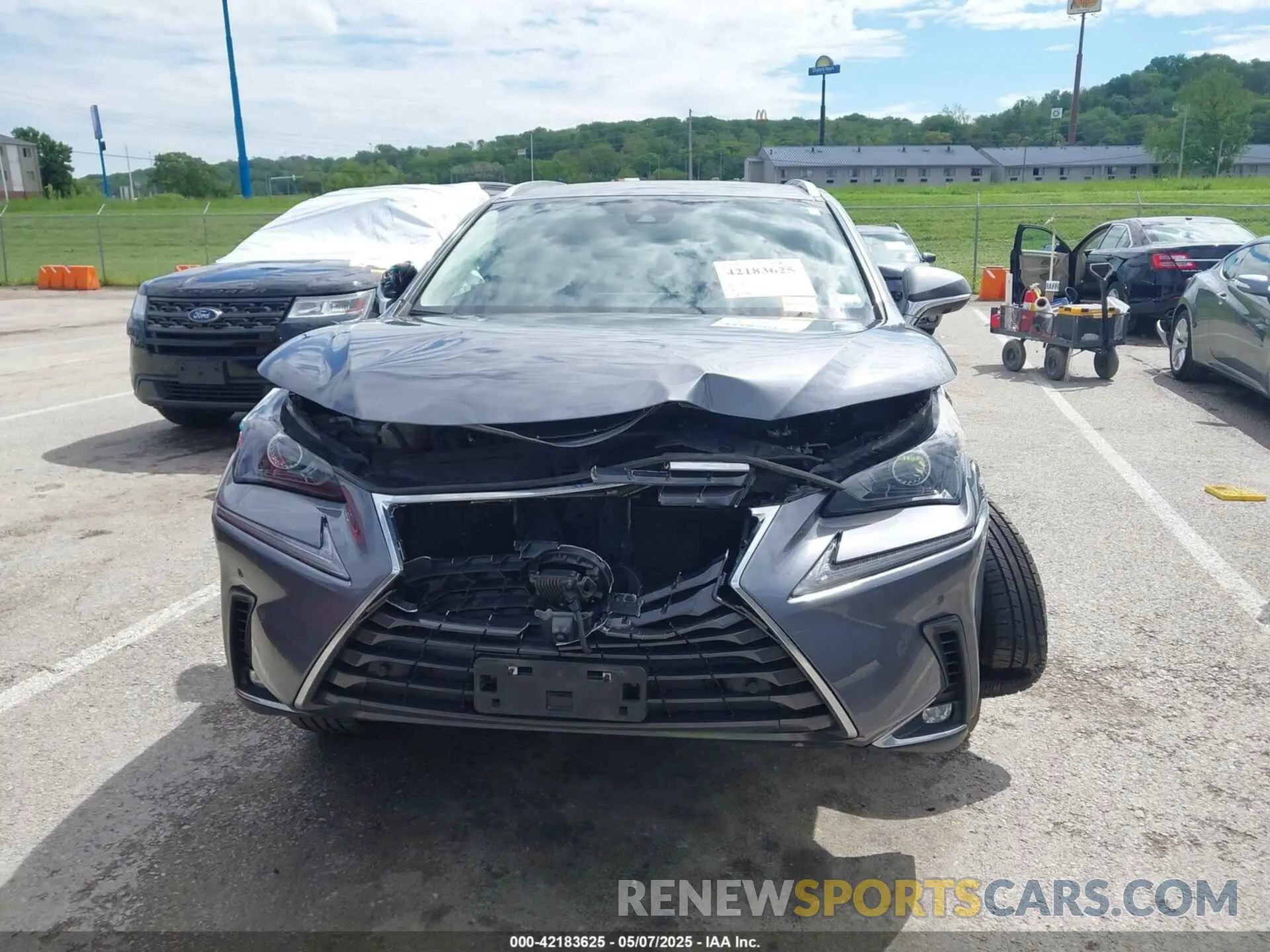 12 Photograph of a damaged car JTJGARDZ8M2250070 LEXUS NX 300 2021