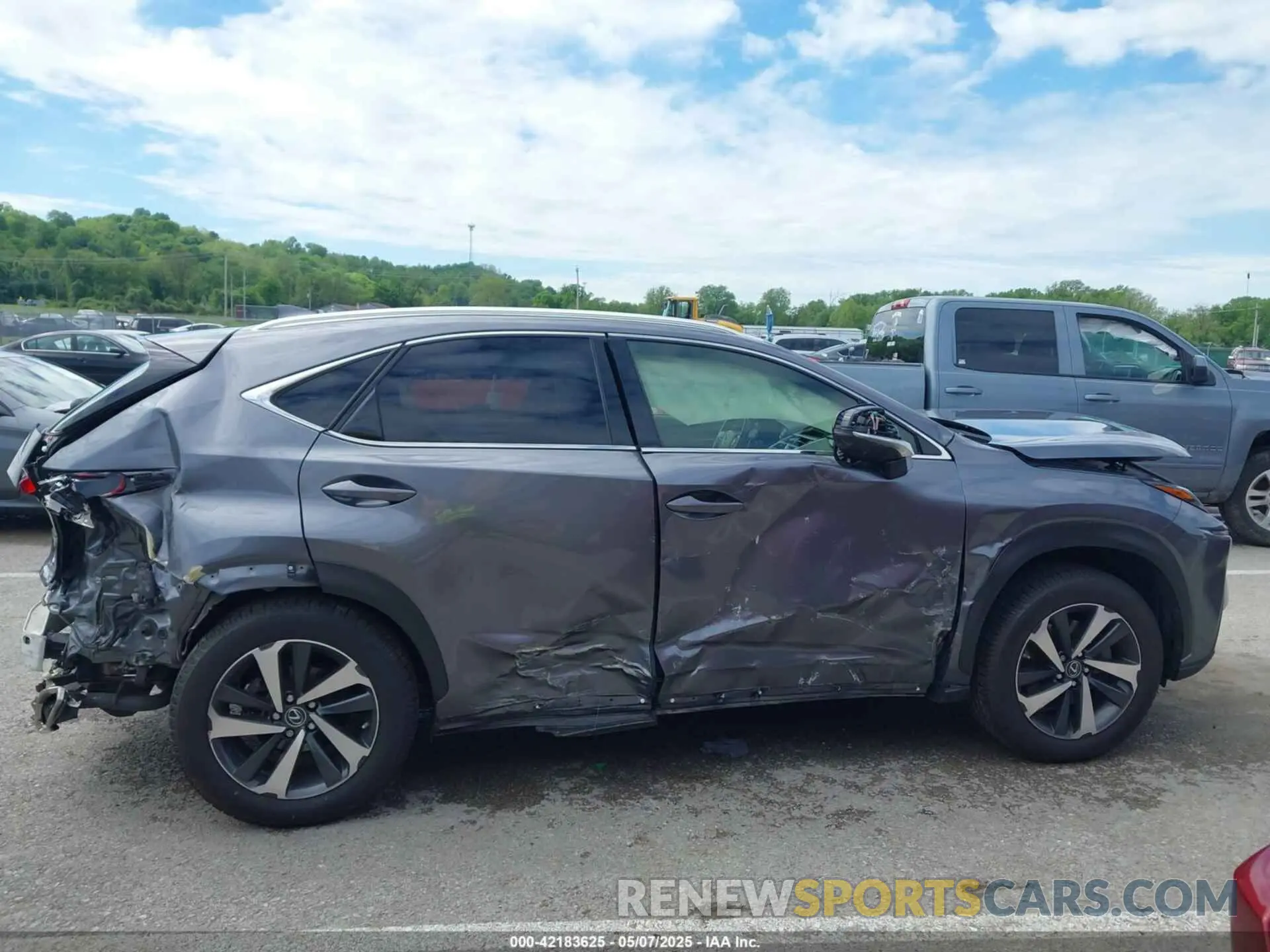 13 Photograph of a damaged car JTJGARDZ8M2250070 LEXUS NX 300 2021