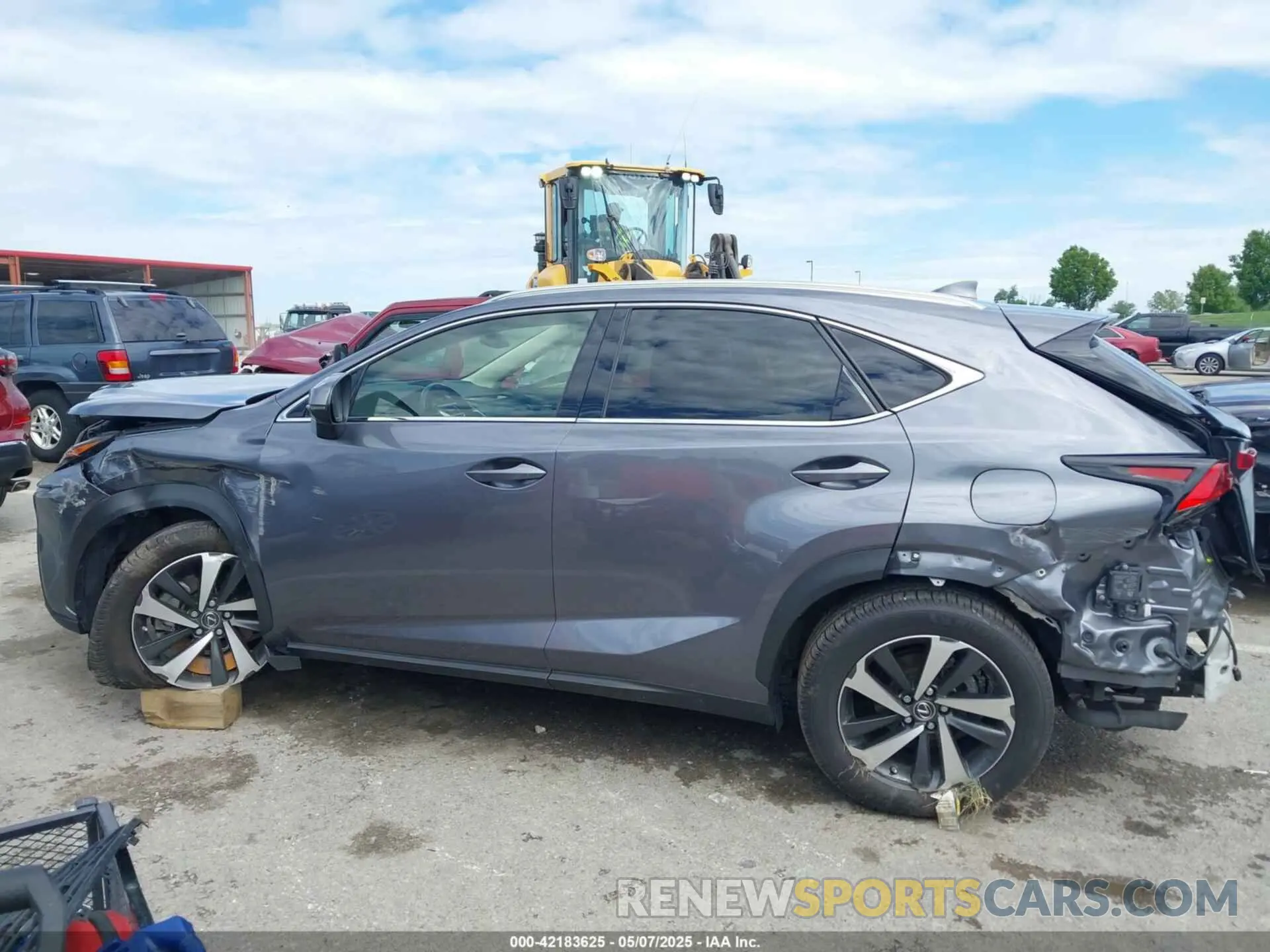 14 Photograph of a damaged car JTJGARDZ8M2250070 LEXUS NX 300 2021