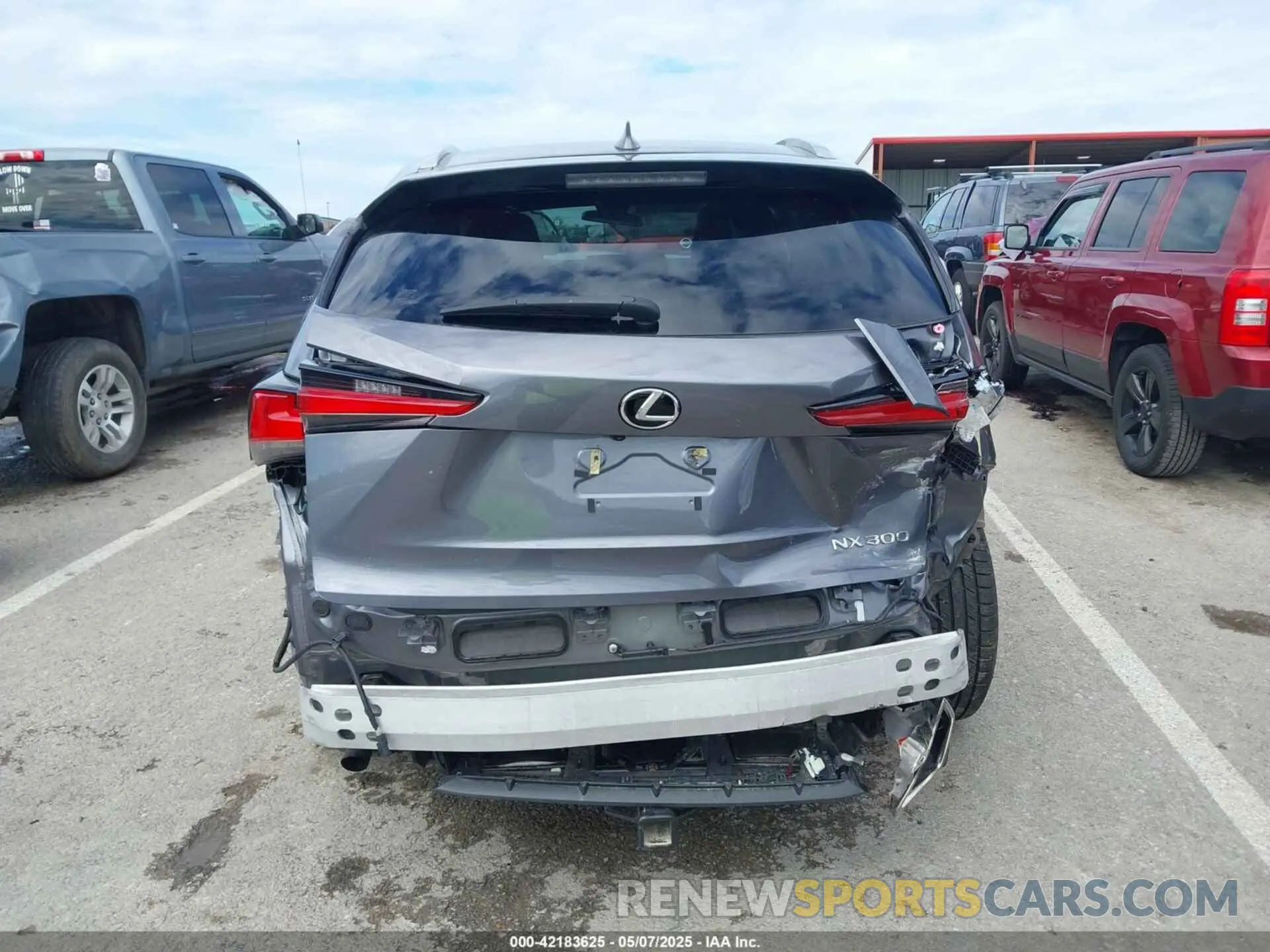 16 Photograph of a damaged car JTJGARDZ8M2250070 LEXUS NX 300 2021