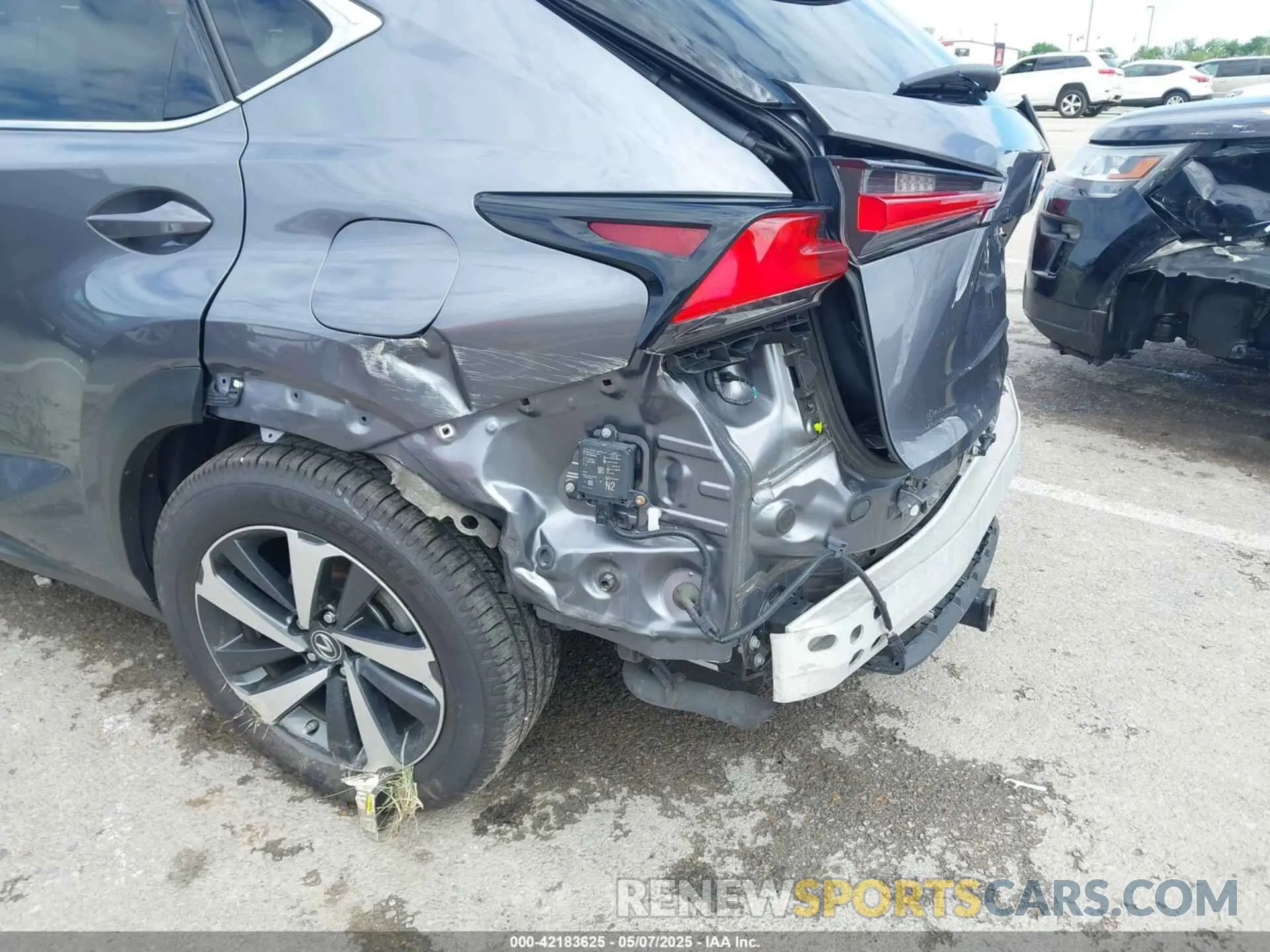 17 Photograph of a damaged car JTJGARDZ8M2250070 LEXUS NX 300 2021