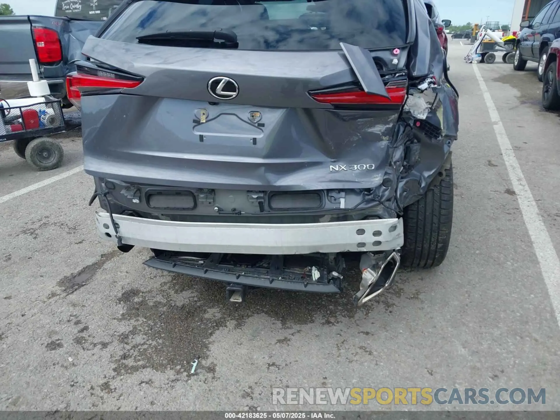 18 Photograph of a damaged car JTJGARDZ8M2250070 LEXUS NX 300 2021