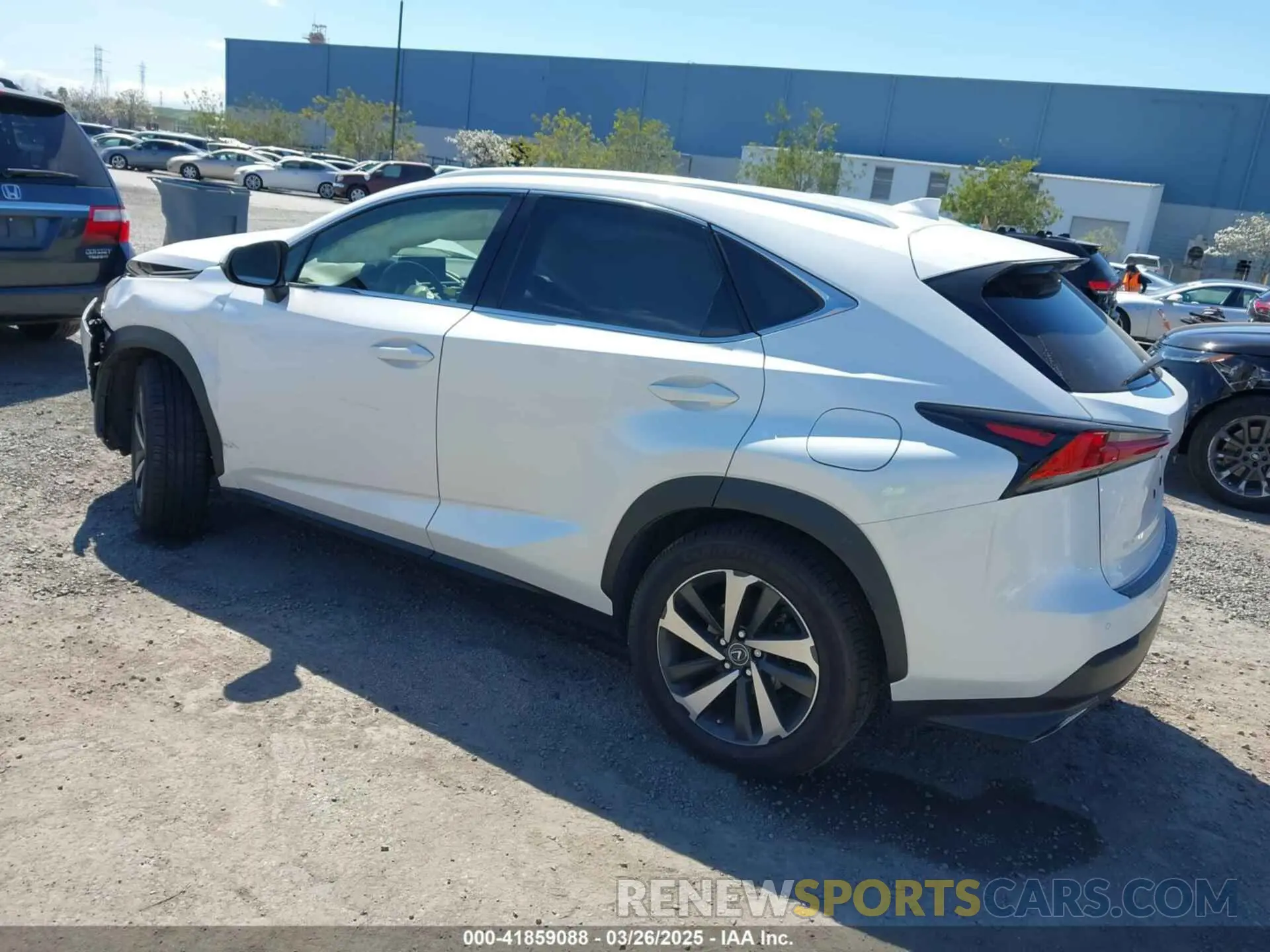 3 Photograph of a damaged car JTJGARDZ8M5024318 LEXUS NX 300 2021