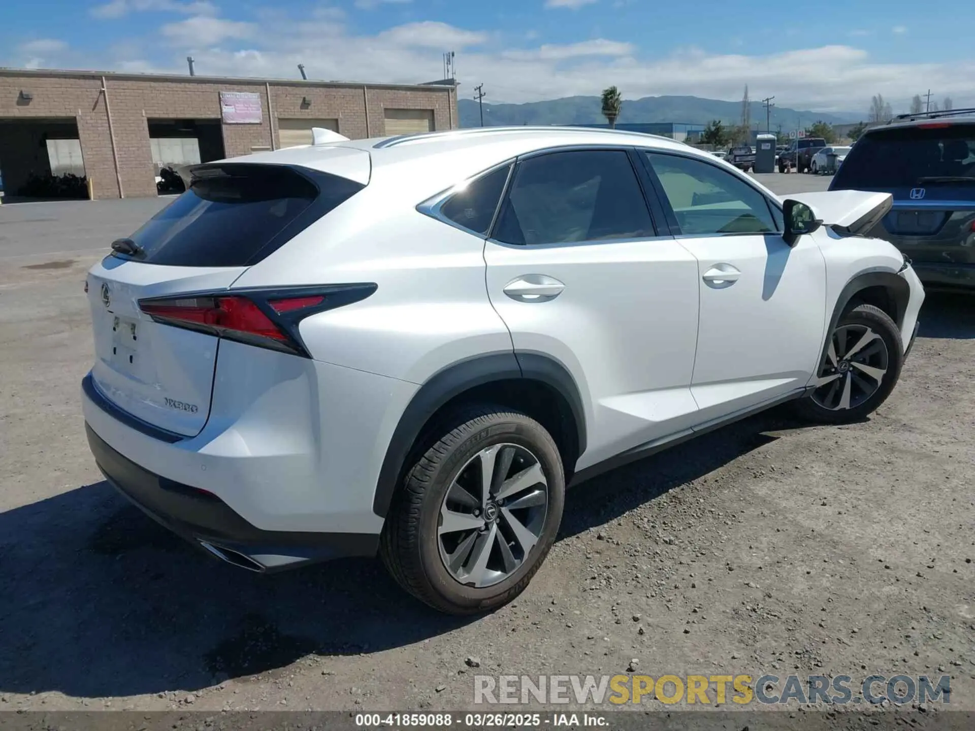 4 Photograph of a damaged car JTJGARDZ8M5024318 LEXUS NX 300 2021