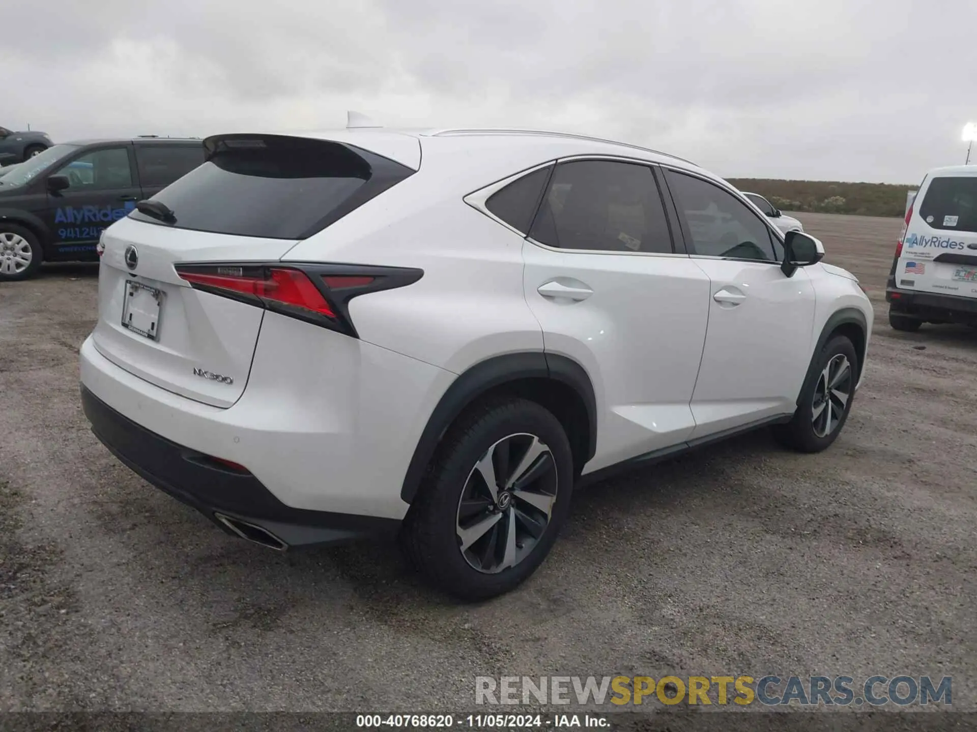 4 Photograph of a damaged car JTJGARDZXM5023459 LEXUS NX 300 2021