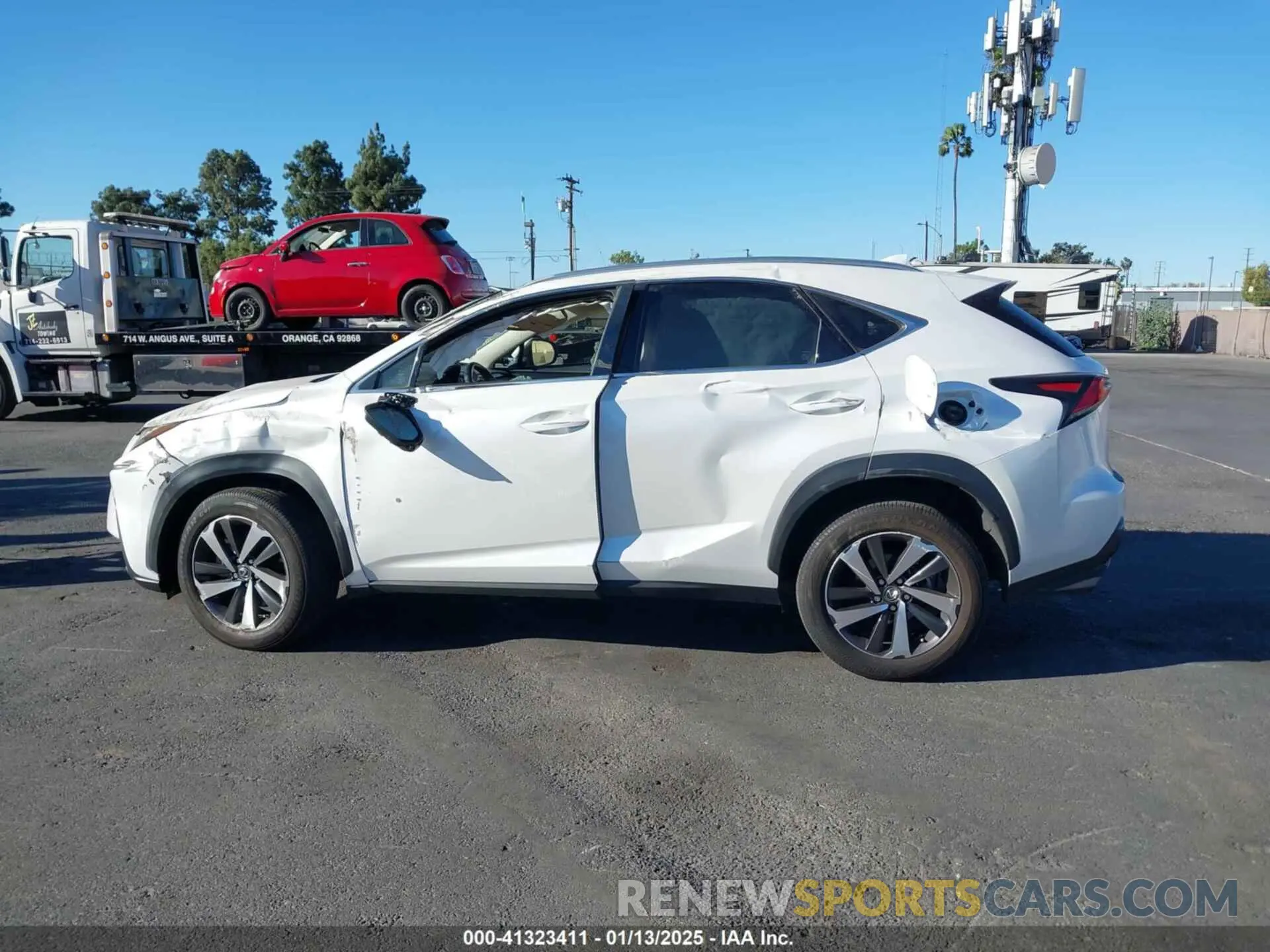 14 Photograph of a damaged car JTJGARDZXM5028693 LEXUS NX 300 2021