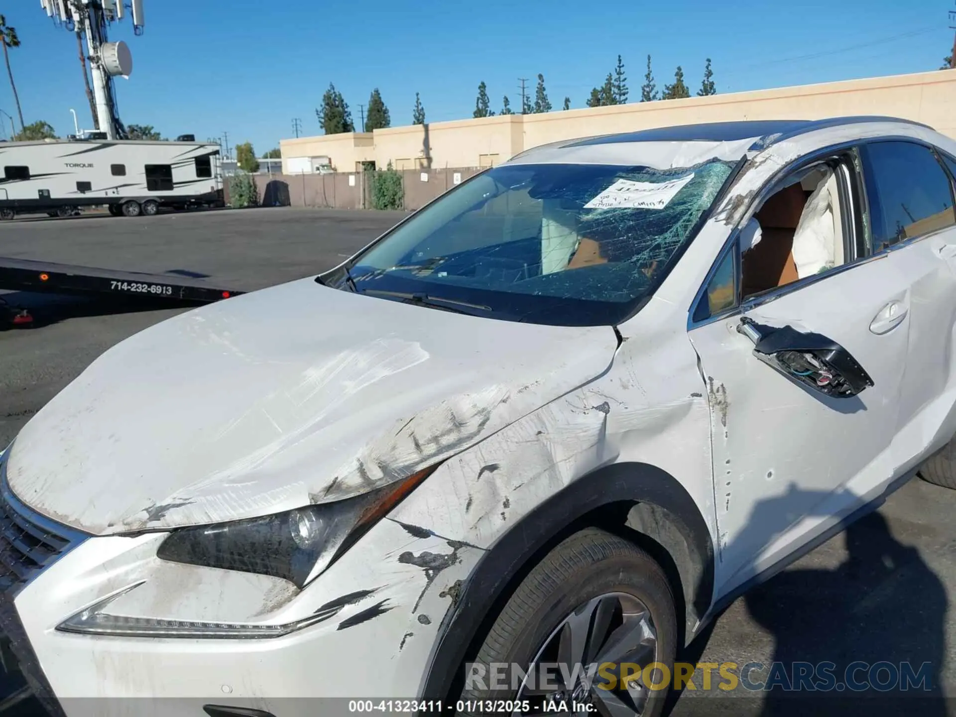 6 Photograph of a damaged car JTJGARDZXM5028693 LEXUS NX 300 2021