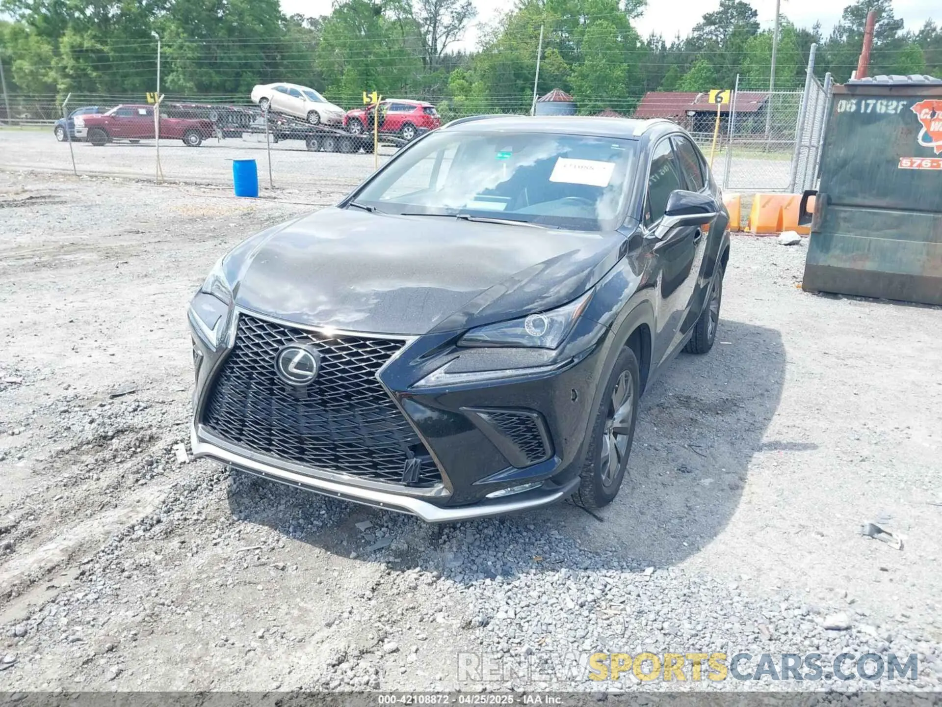2 Photograph of a damaged car JTJSARBZ0M2195160 LEXUS NX 300 2021