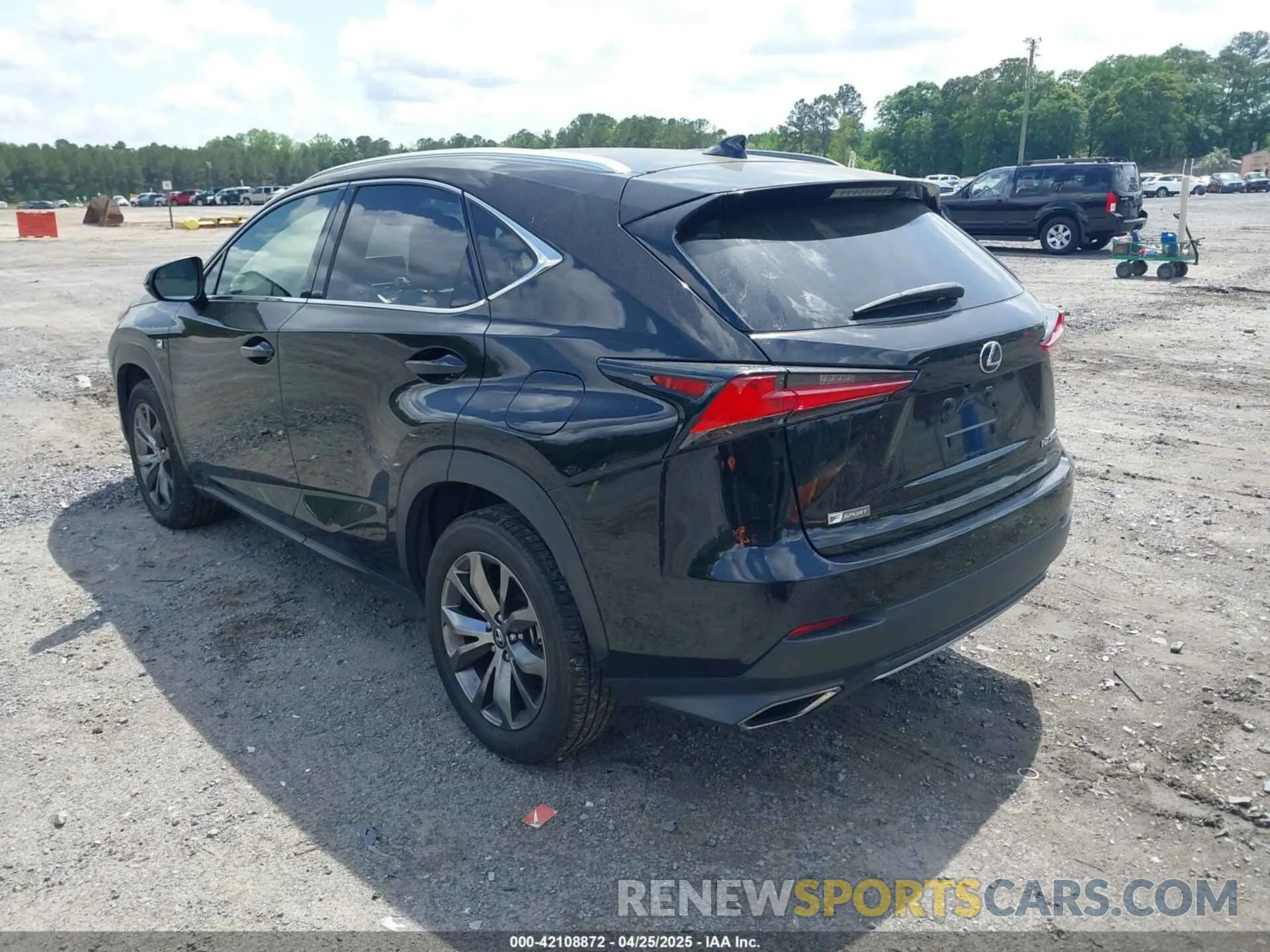 3 Photograph of a damaged car JTJSARBZ0M2195160 LEXUS NX 300 2021
