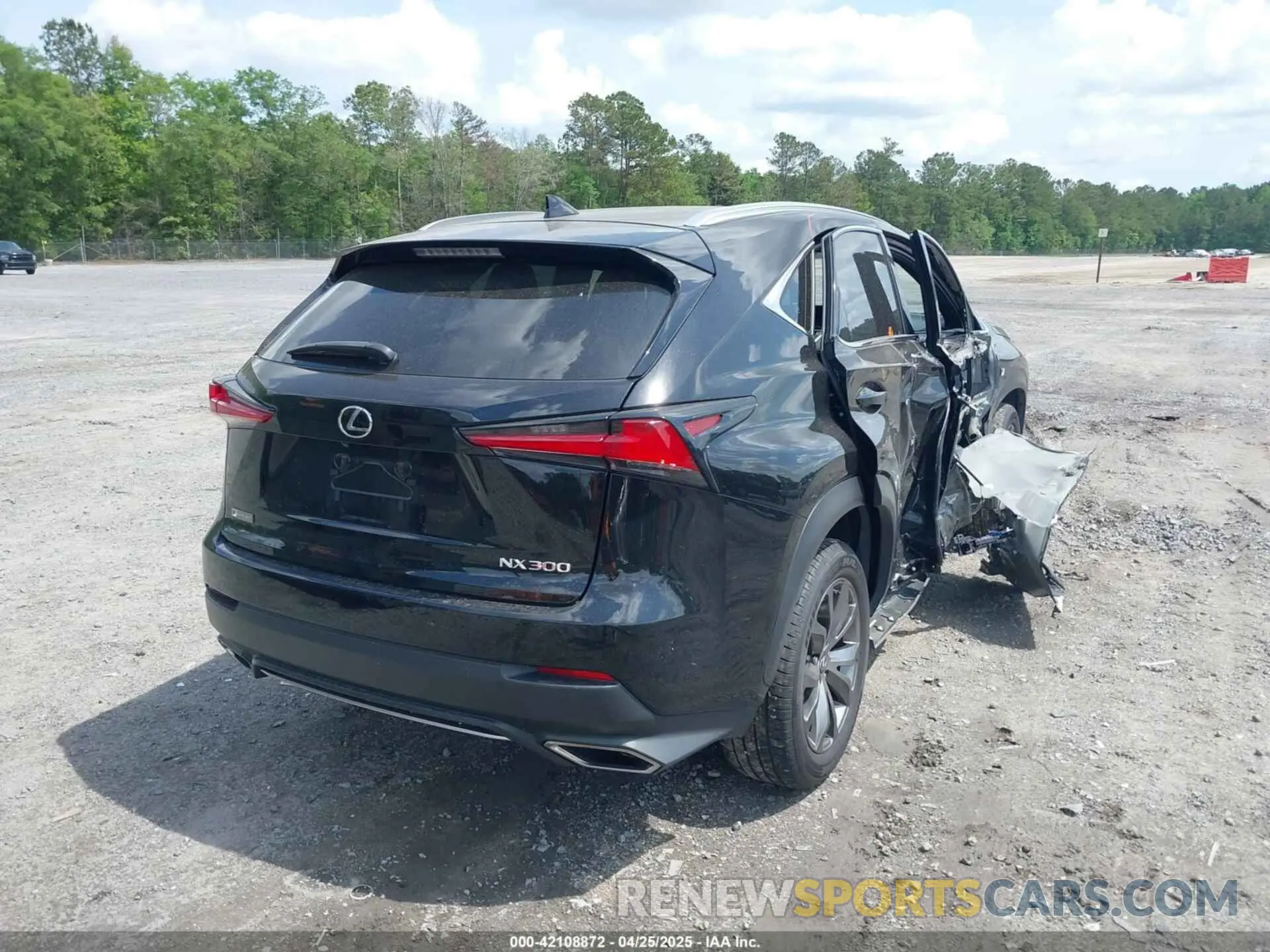 4 Photograph of a damaged car JTJSARBZ0M2195160 LEXUS NX 300 2021