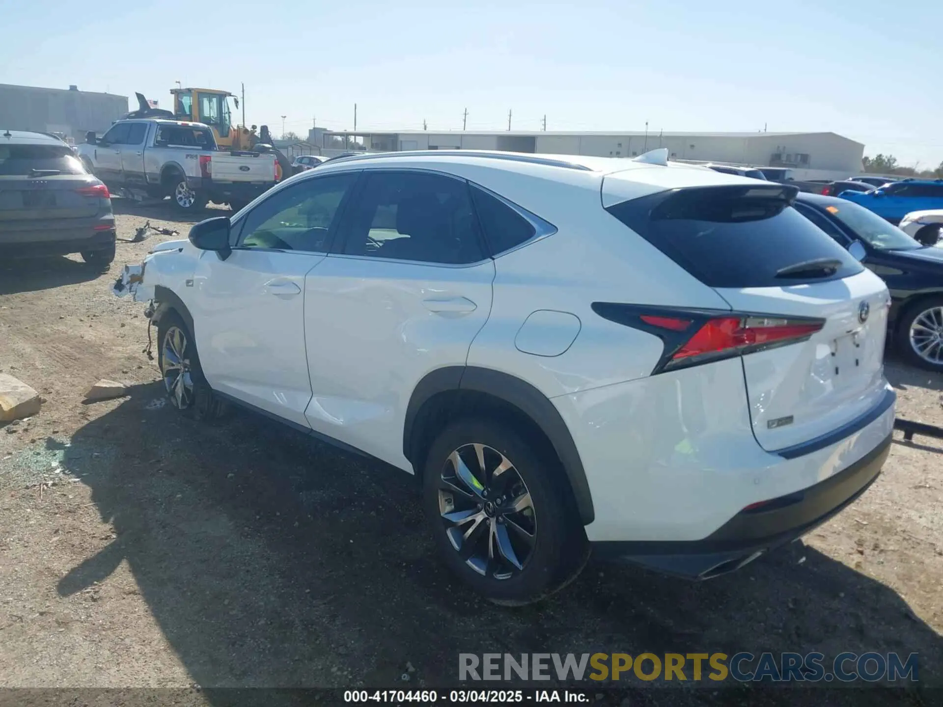 3 Photograph of a damaged car JTJSARBZ0M2200213 LEXUS NX 300 2021