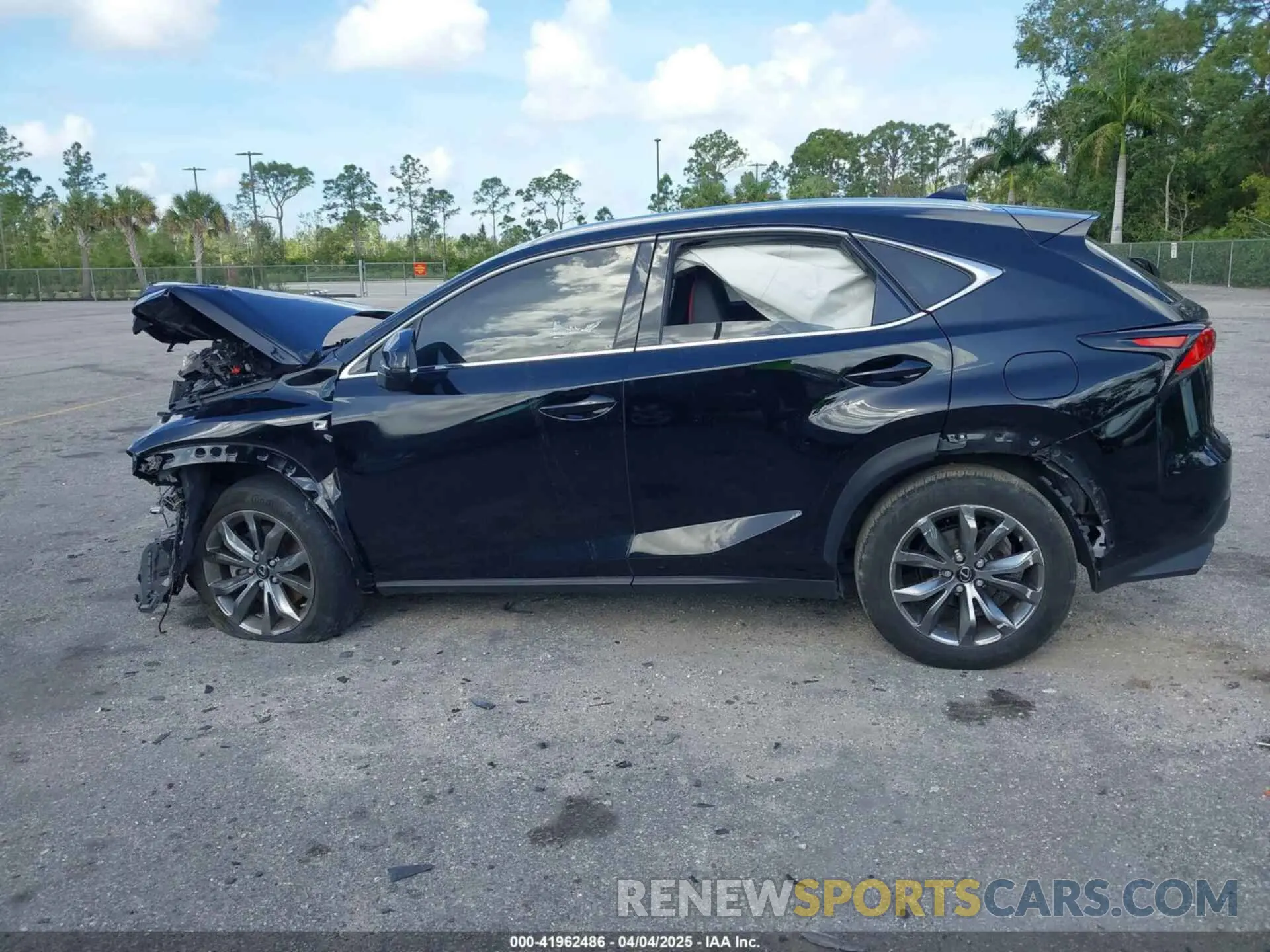 14 Photograph of a damaged car JTJSARBZ1M2194146 LEXUS NX 300 2021