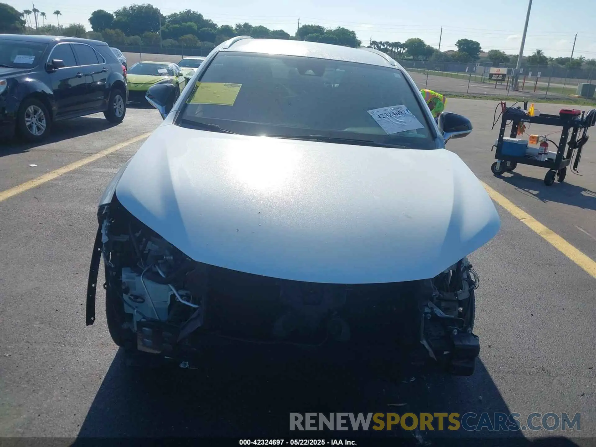 11 Photograph of a damaged car JTJSARBZ2M2203405 LEXUS NX 300 2021
