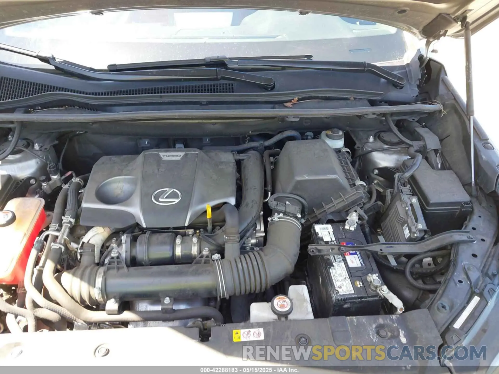 10 Photograph of a damaged car JTJSARBZ3M2192611 LEXUS NX 300 2021