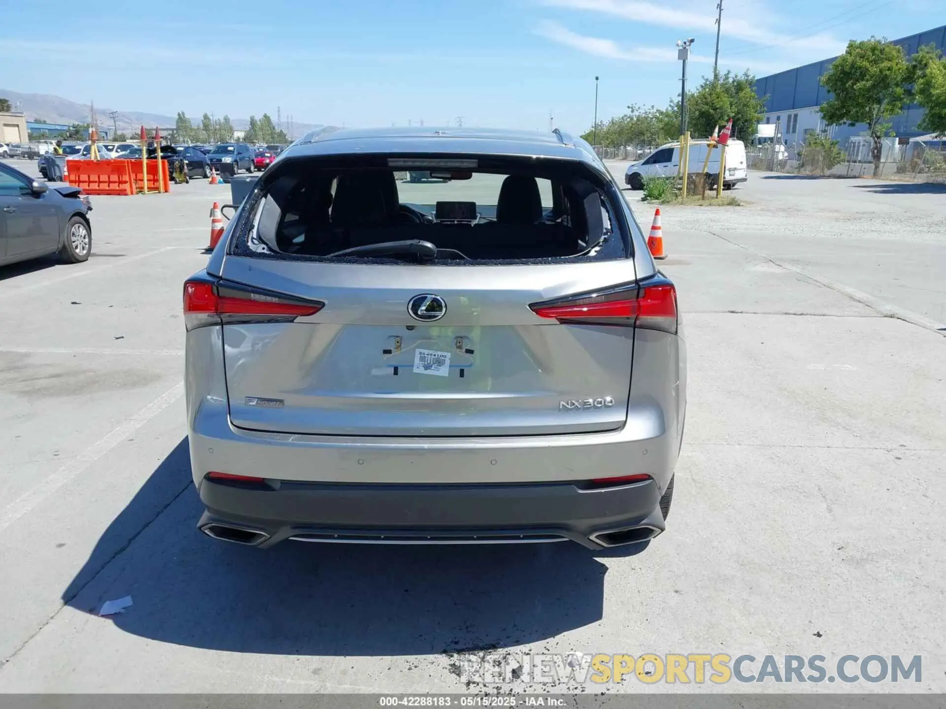 16 Photograph of a damaged car JTJSARBZ3M2192611 LEXUS NX 300 2021