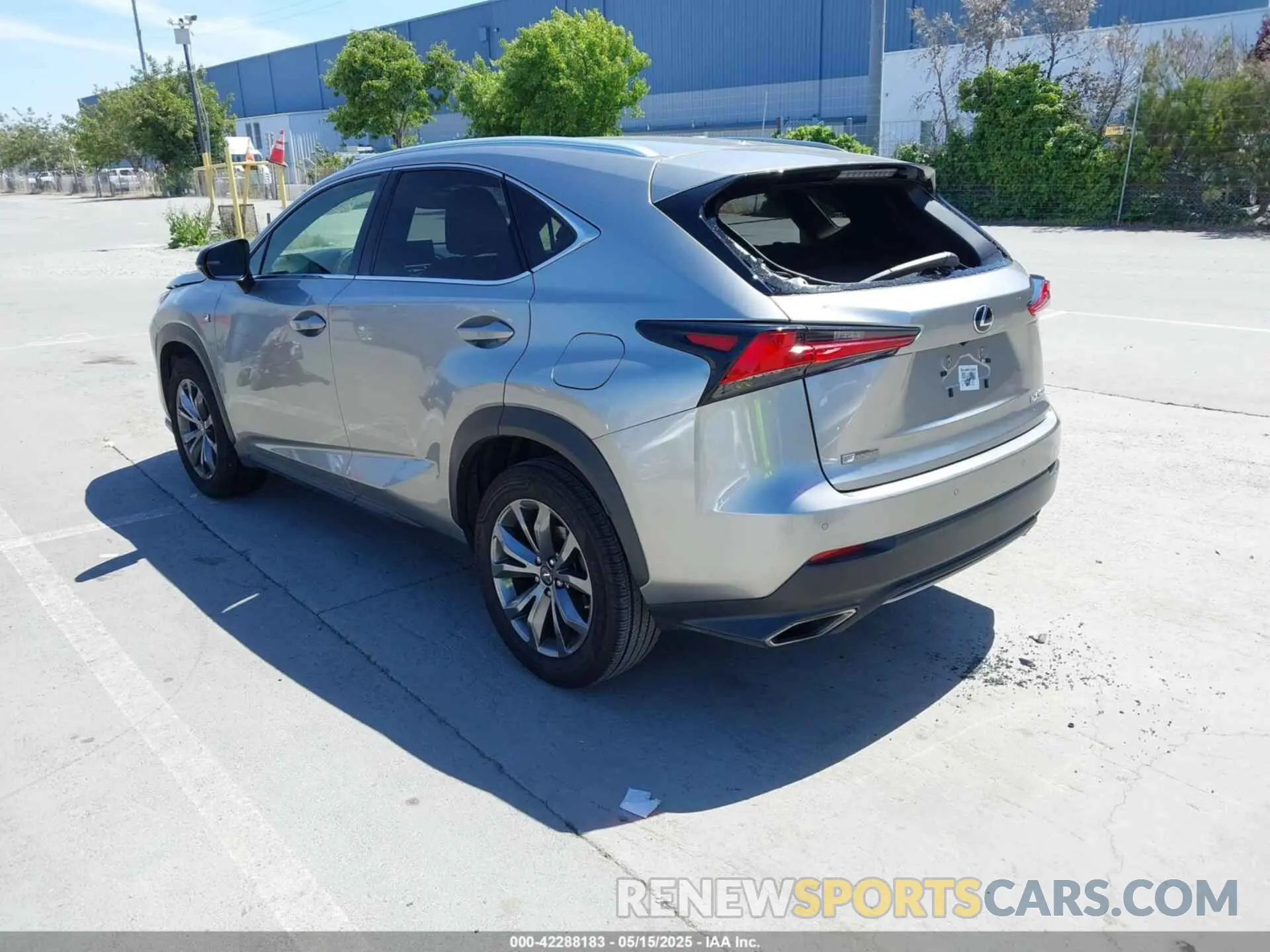 3 Photograph of a damaged car JTJSARBZ3M2192611 LEXUS NX 300 2021