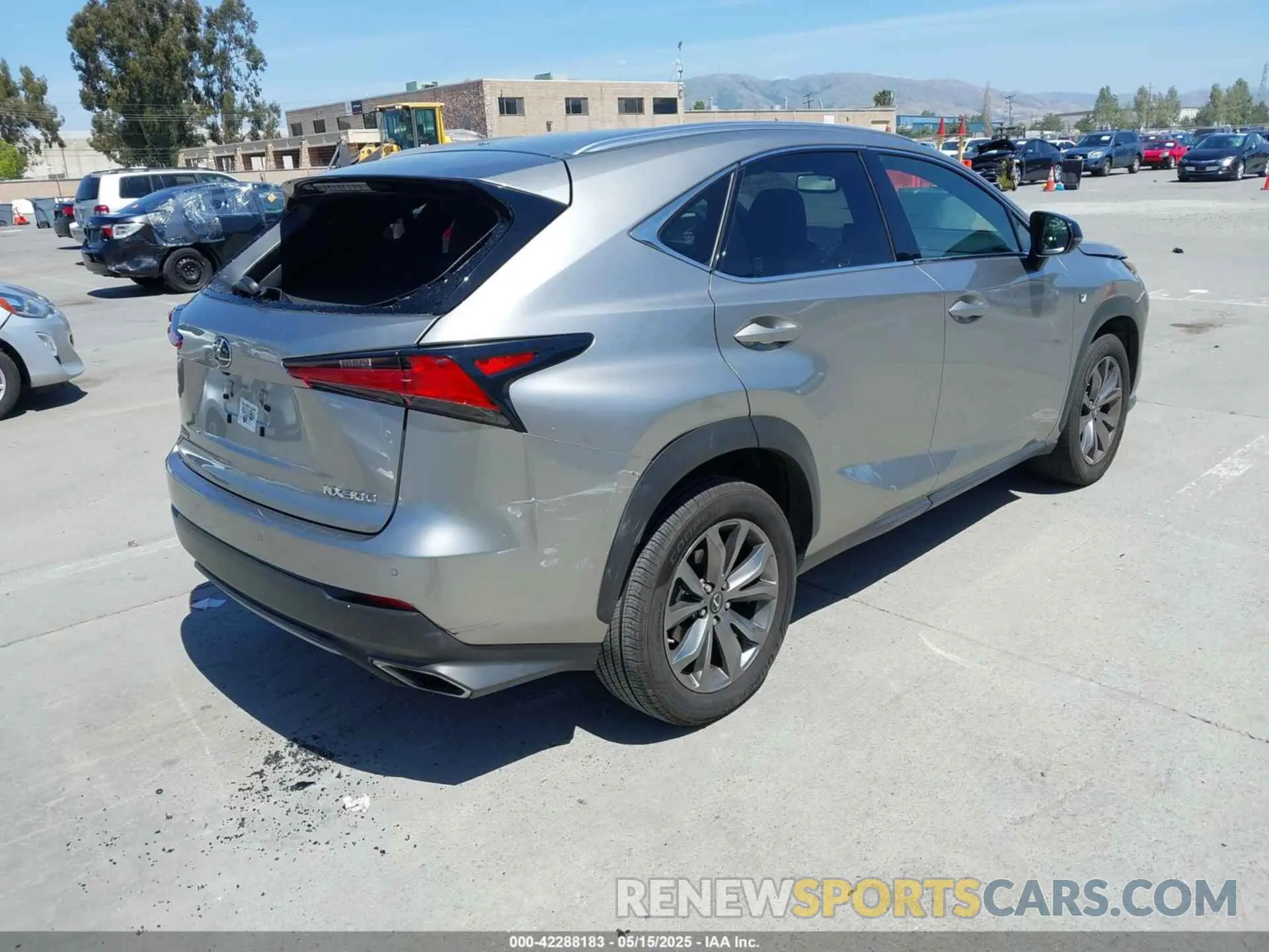 4 Photograph of a damaged car JTJSARBZ3M2192611 LEXUS NX 300 2021