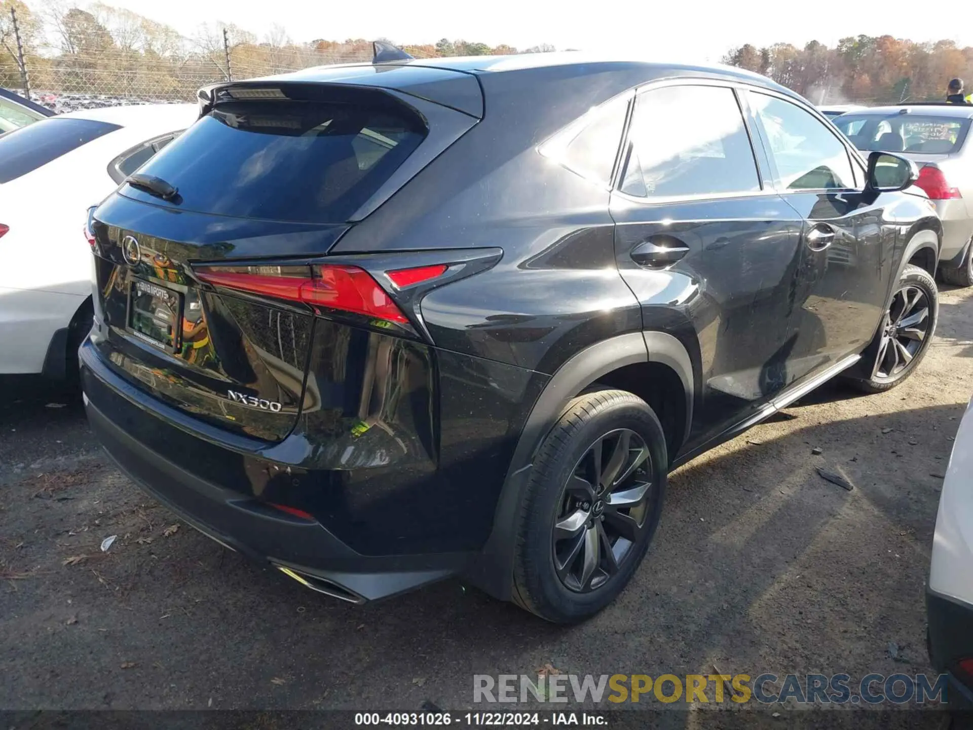 4 Photograph of a damaged car JTJSARBZ3M2203039 LEXUS NX 300 2021