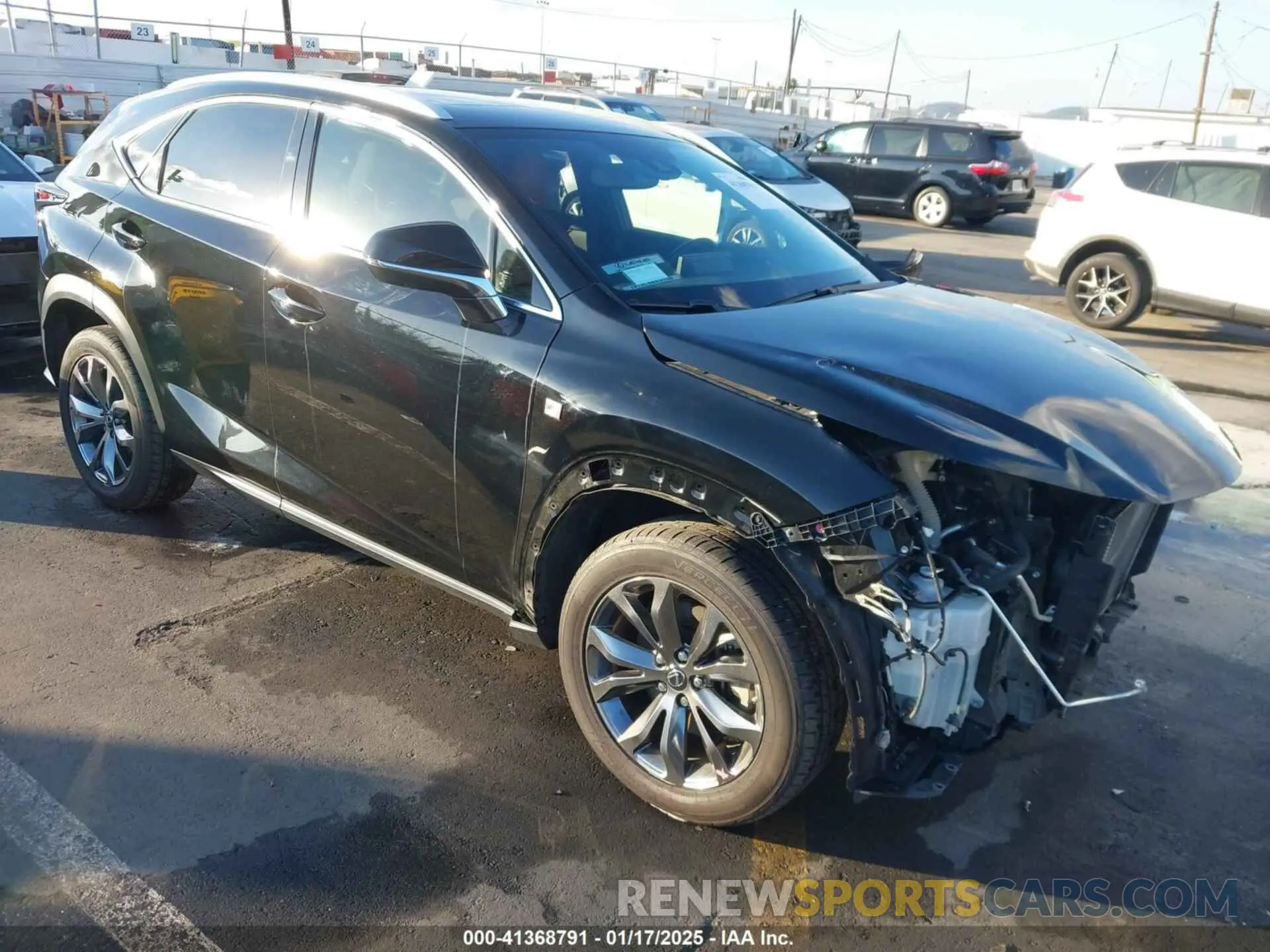 1 Photograph of a damaged car JTJSARBZ4M2179737 LEXUS NX 300 2021