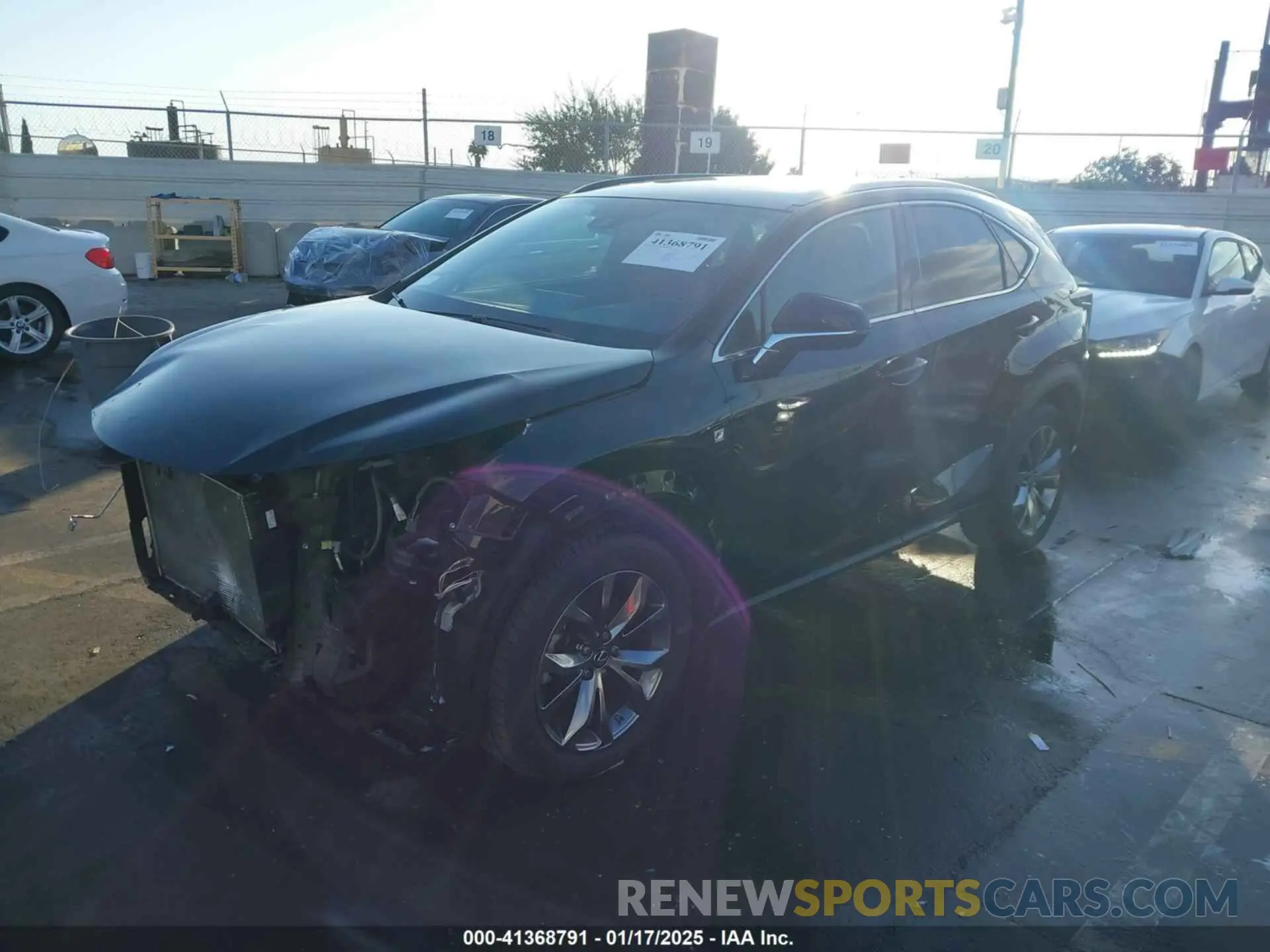 2 Photograph of a damaged car JTJSARBZ4M2179737 LEXUS NX 300 2021