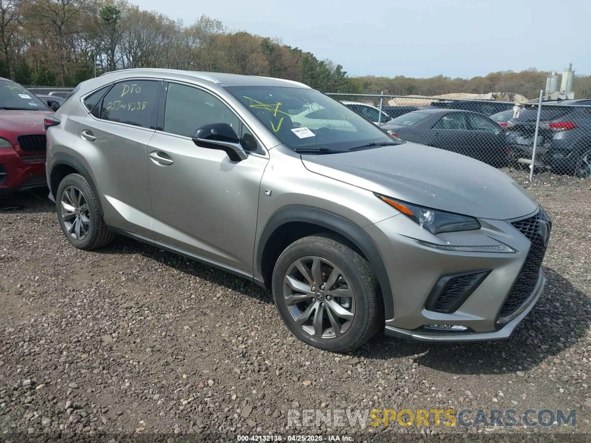 1 Photograph of a damaged car JTJSARBZ6M2198354 LEXUS NX 300 2021