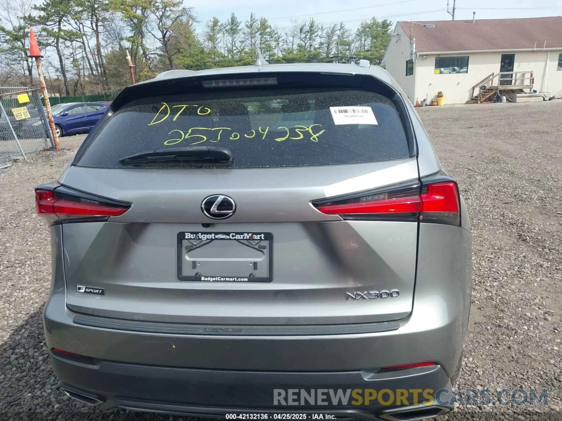 16 Photograph of a damaged car JTJSARBZ6M2198354 LEXUS NX 300 2021