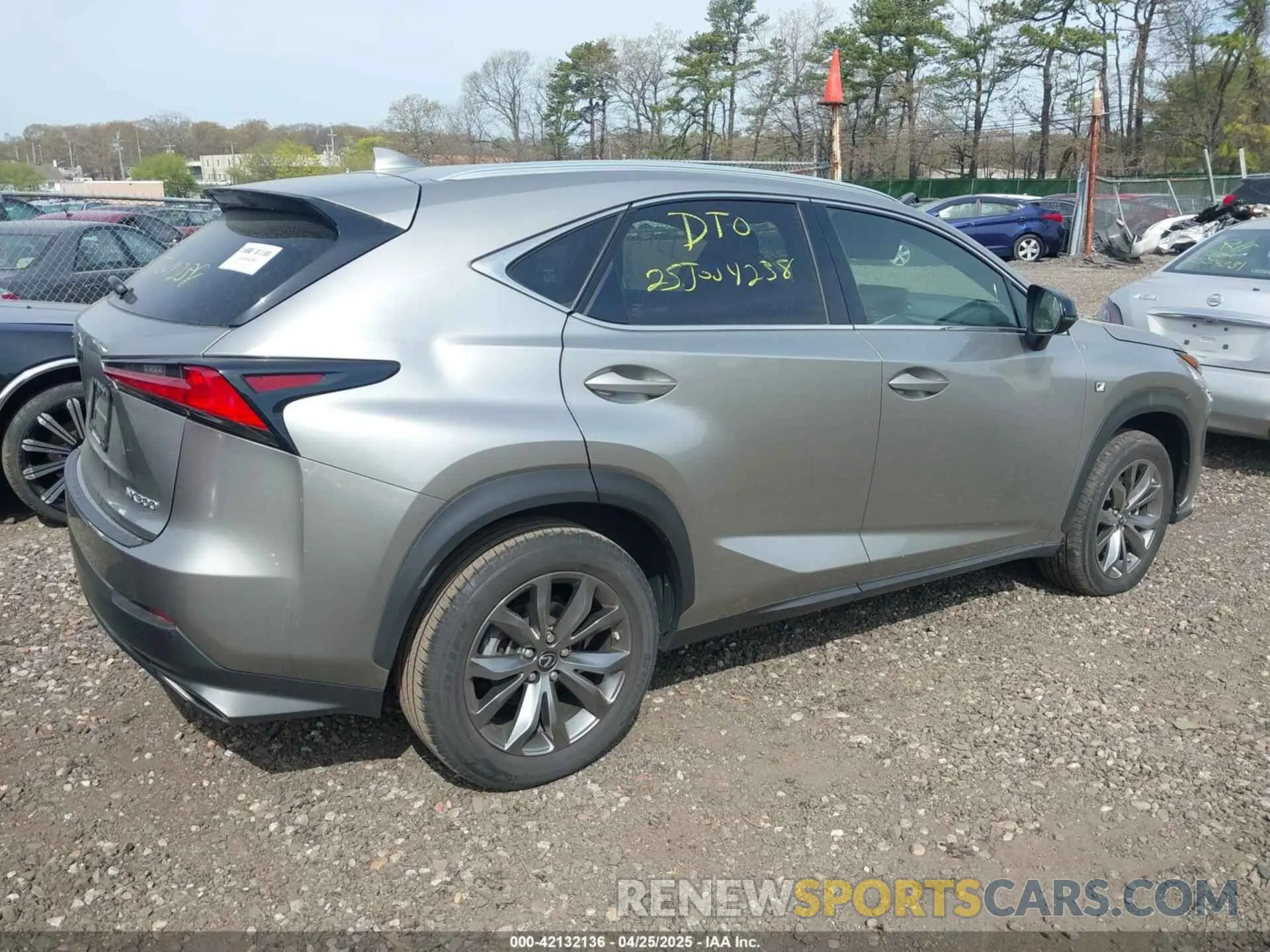 4 Photograph of a damaged car JTJSARBZ6M2198354 LEXUS NX 300 2021