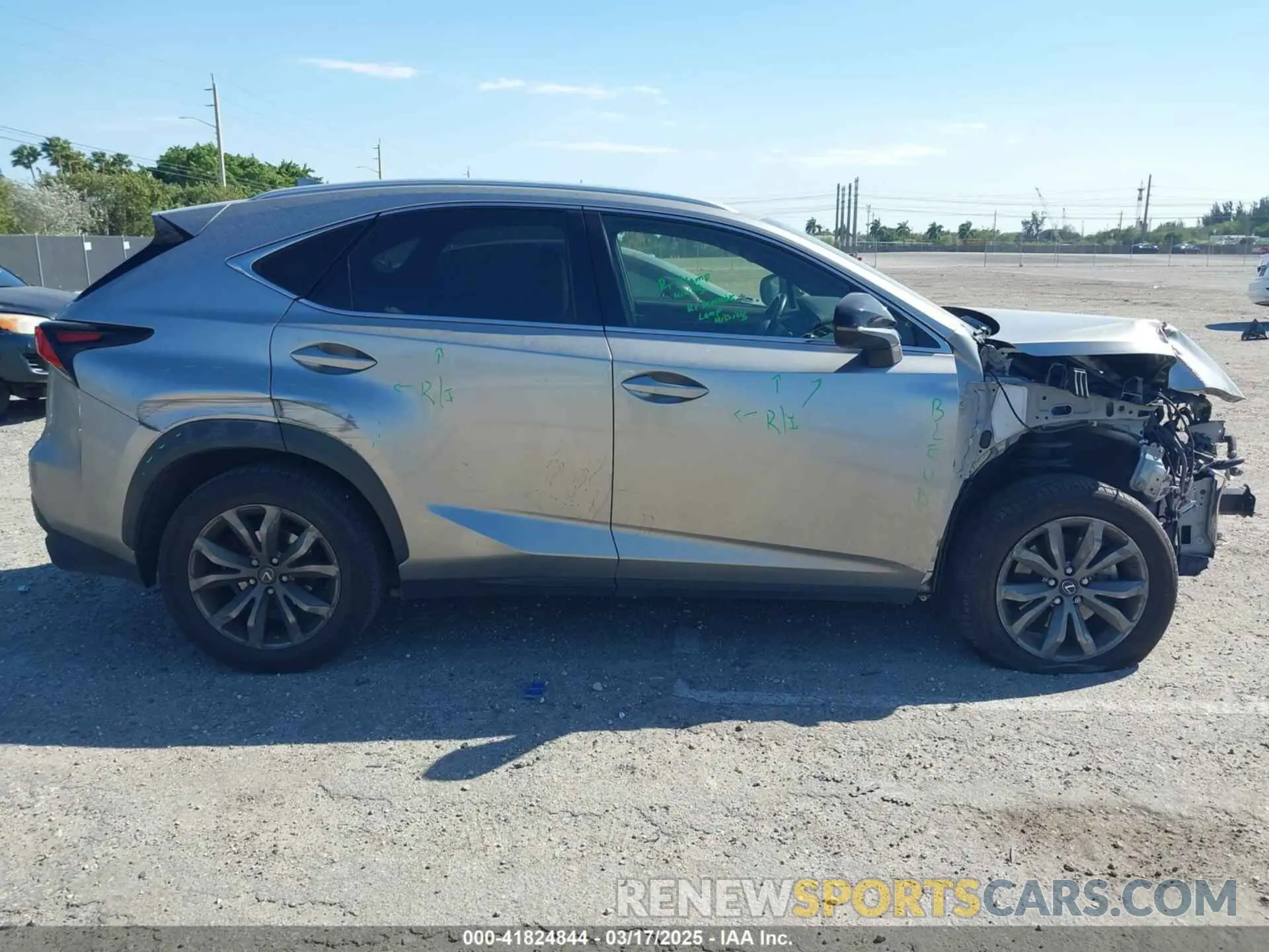 13 Photograph of a damaged car JTJSARBZXM2200249 LEXUS NX 300 2021