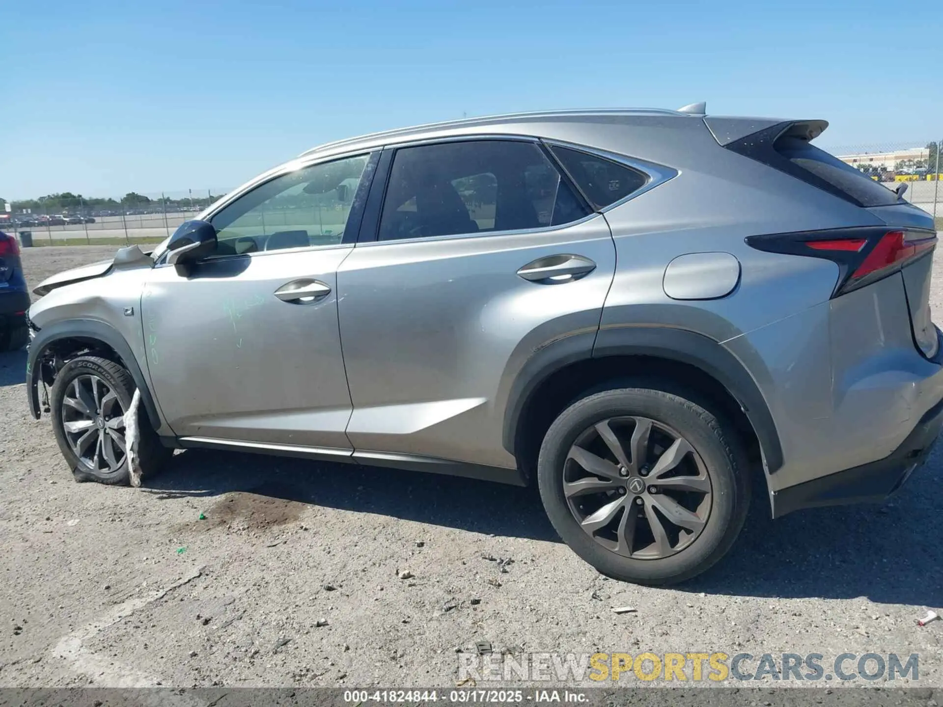 14 Photograph of a damaged car JTJSARBZXM2200249 LEXUS NX 300 2021
