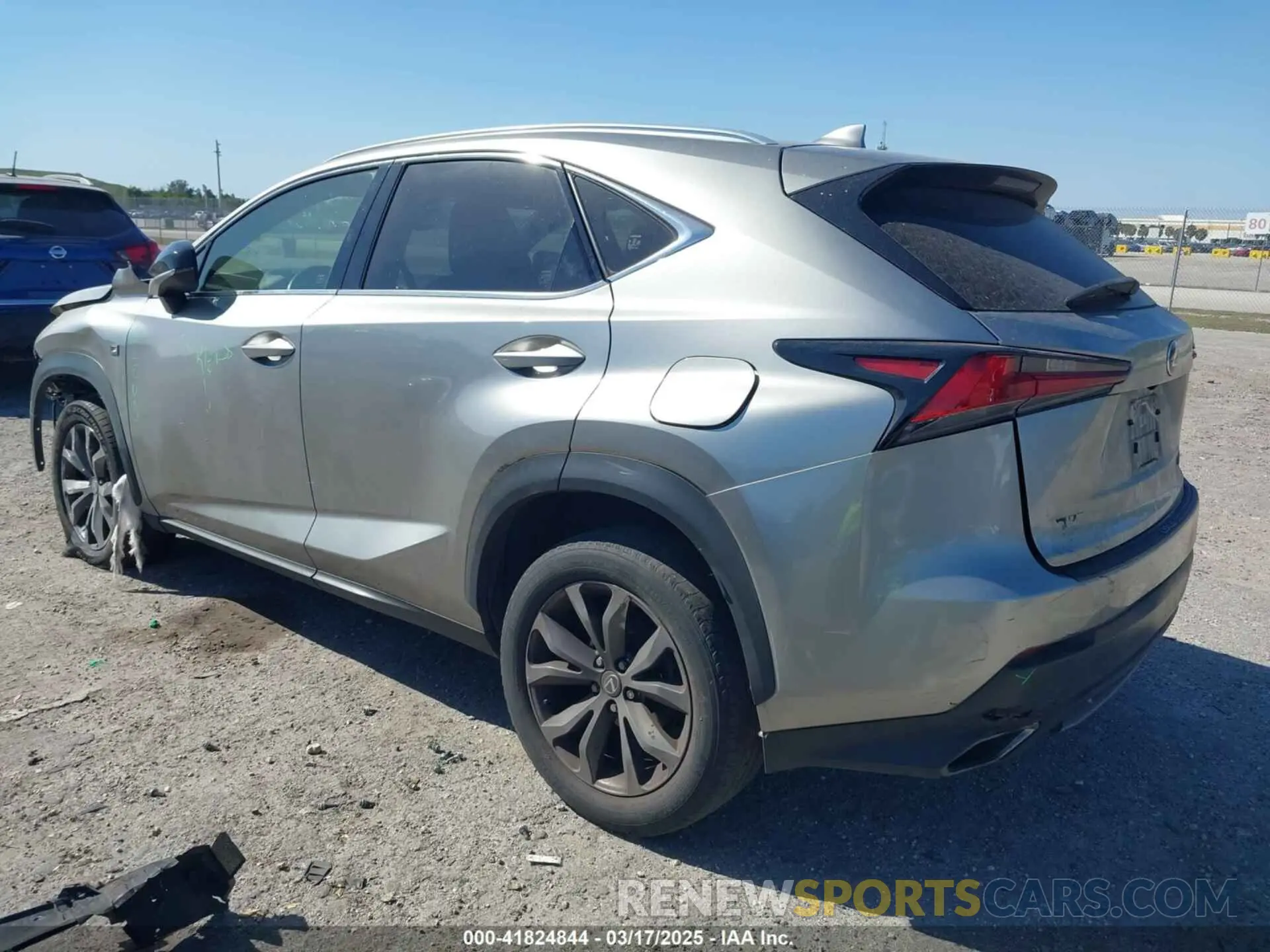 3 Photograph of a damaged car JTJSARBZXM2200249 LEXUS NX 300 2021