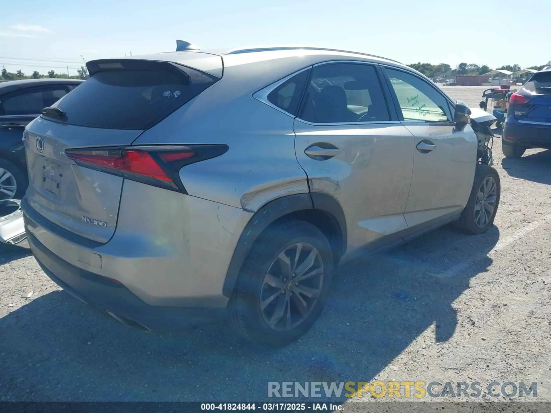 4 Photograph of a damaged car JTJSARBZXM2200249 LEXUS NX 300 2021