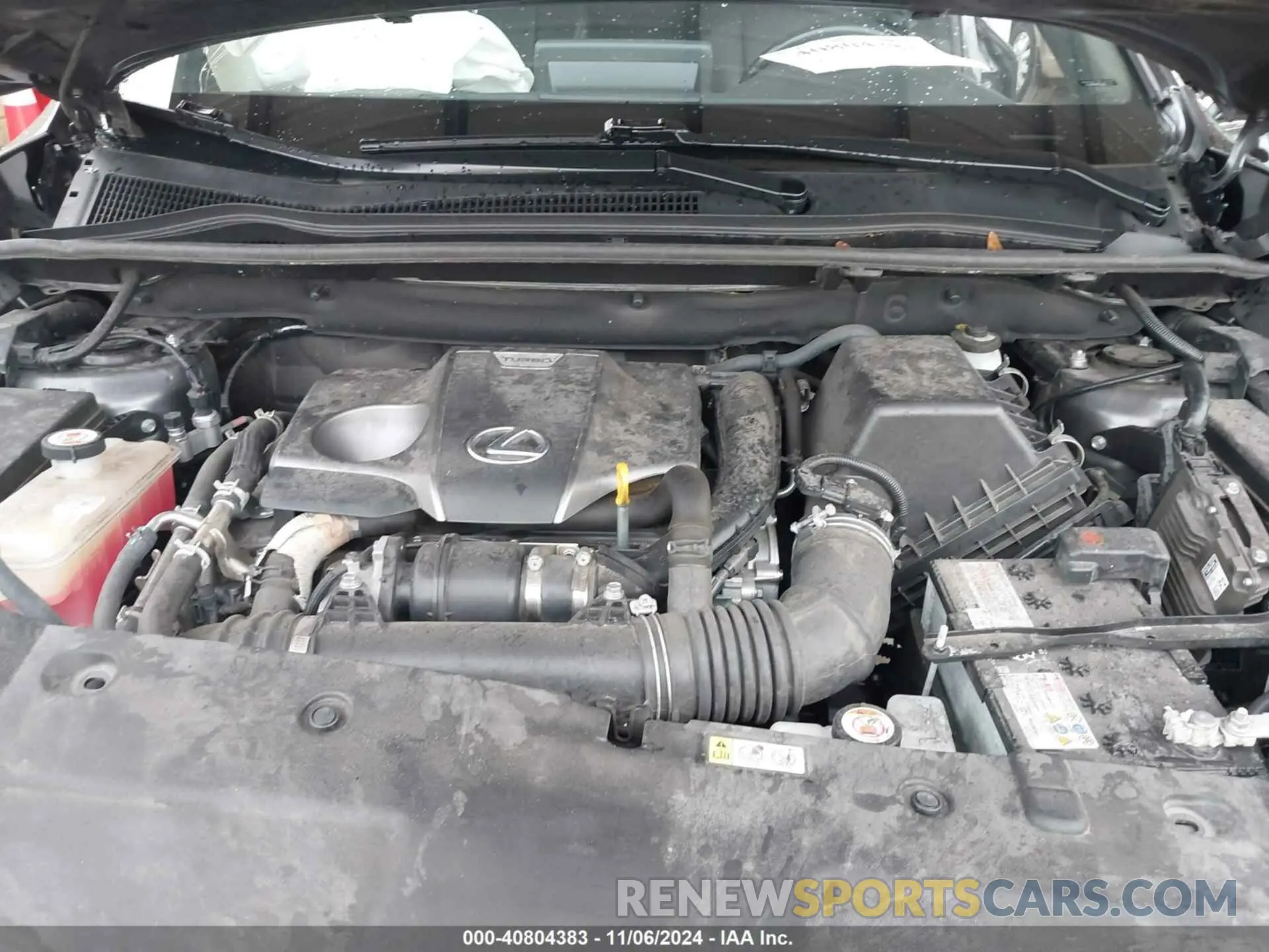 10 Photograph of a damaged car JTJSARBZXM2201952 LEXUS NX 300 2021