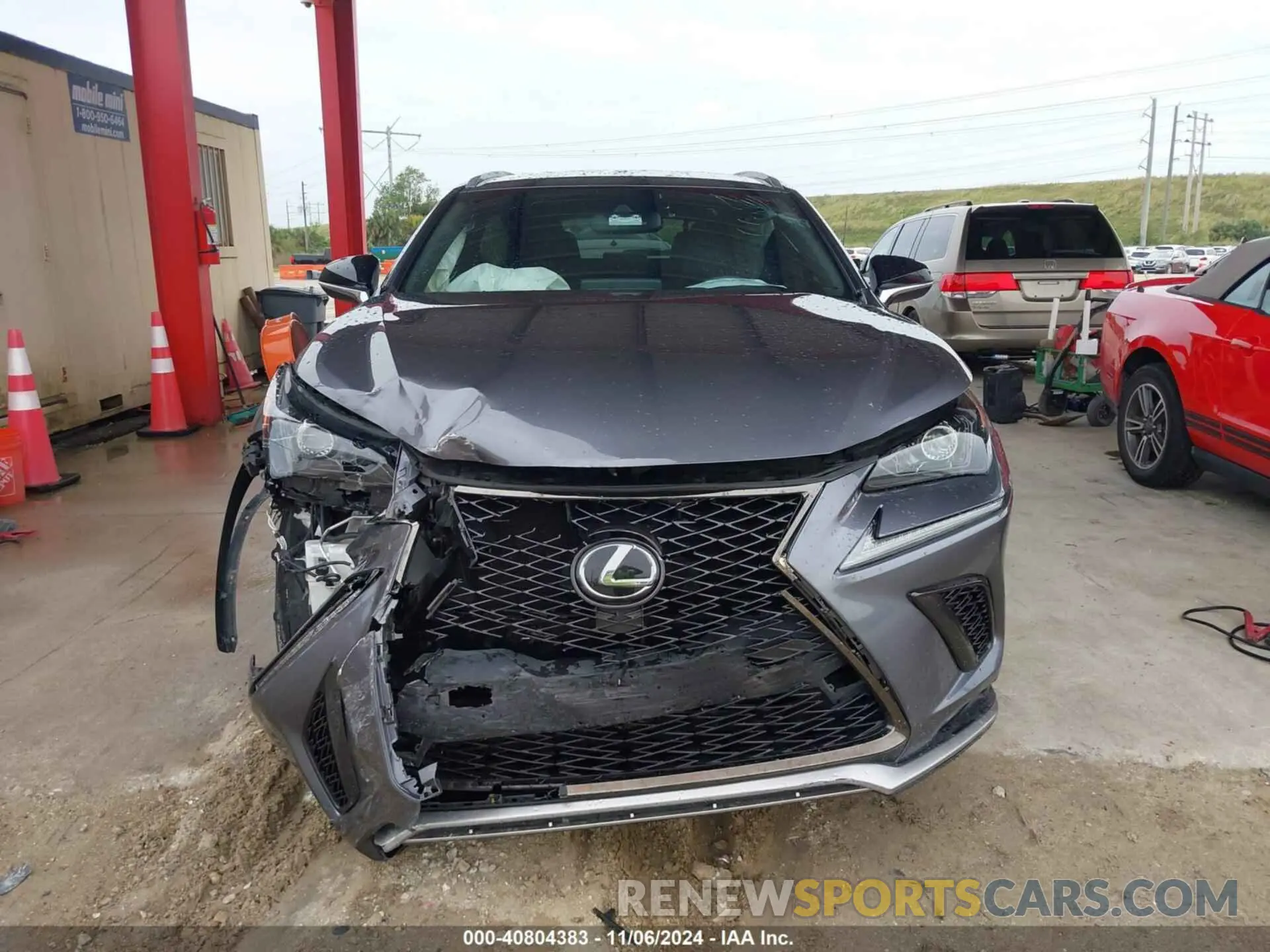 13 Photograph of a damaged car JTJSARBZXM2201952 LEXUS NX 300 2021