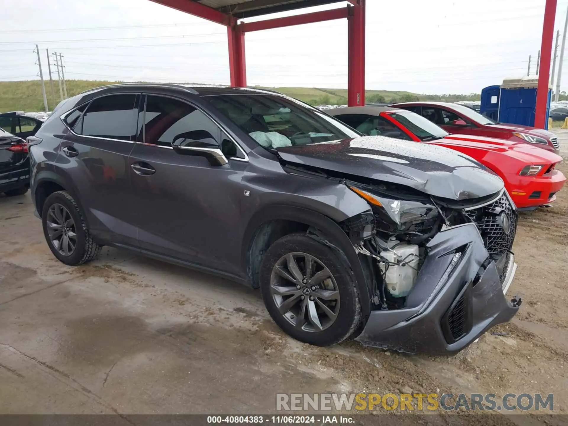 14 Photograph of a damaged car JTJSARBZXM2201952 LEXUS NX 300 2021