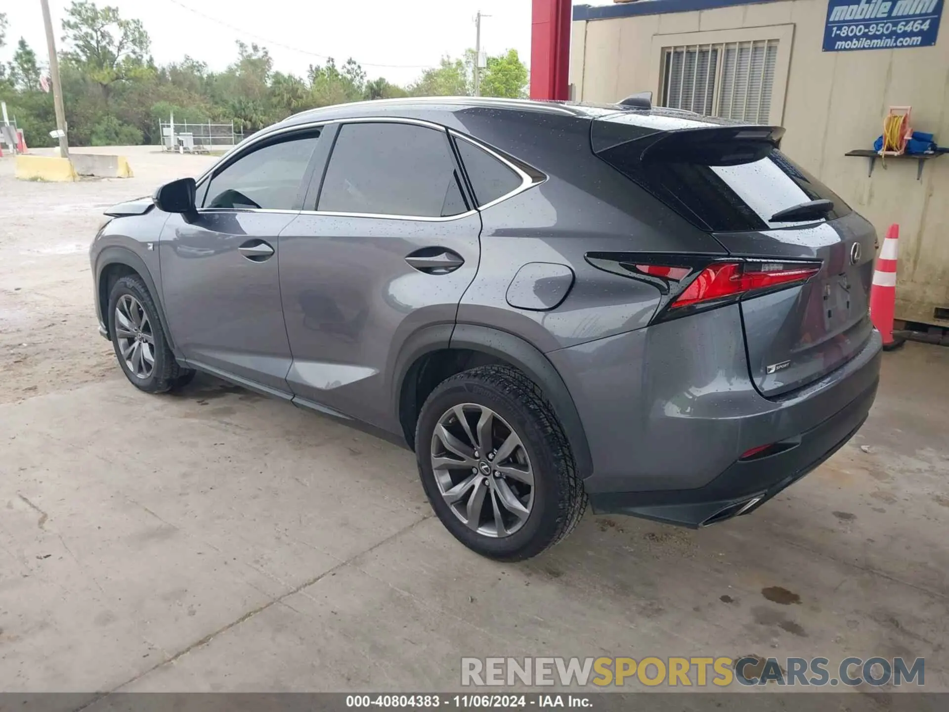 3 Photograph of a damaged car JTJSARBZXM2201952 LEXUS NX 300 2021