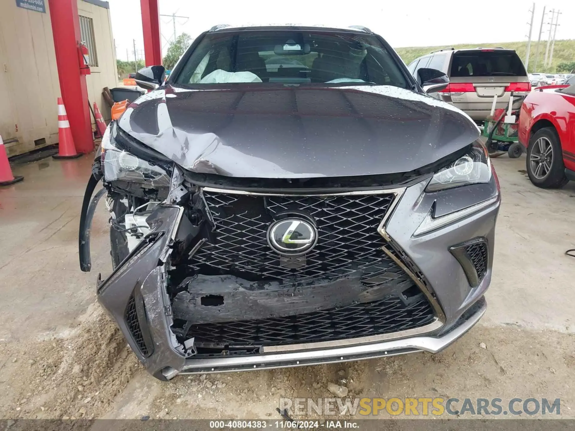 6 Photograph of a damaged car JTJSARBZXM2201952 LEXUS NX 300 2021