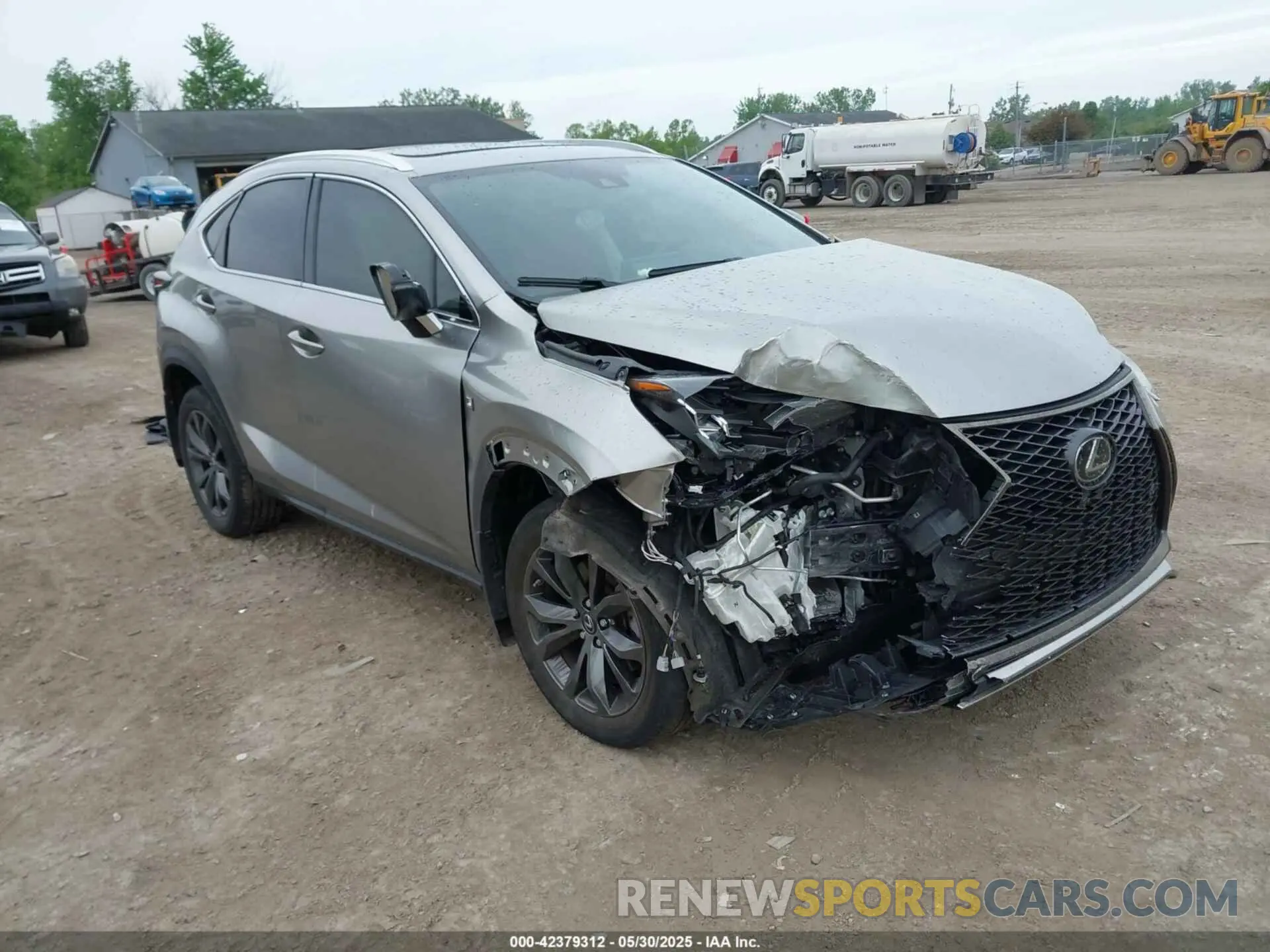 1 Photograph of a damaged car JTJSARDZ4M2251355 LEXUS NX 300 2021