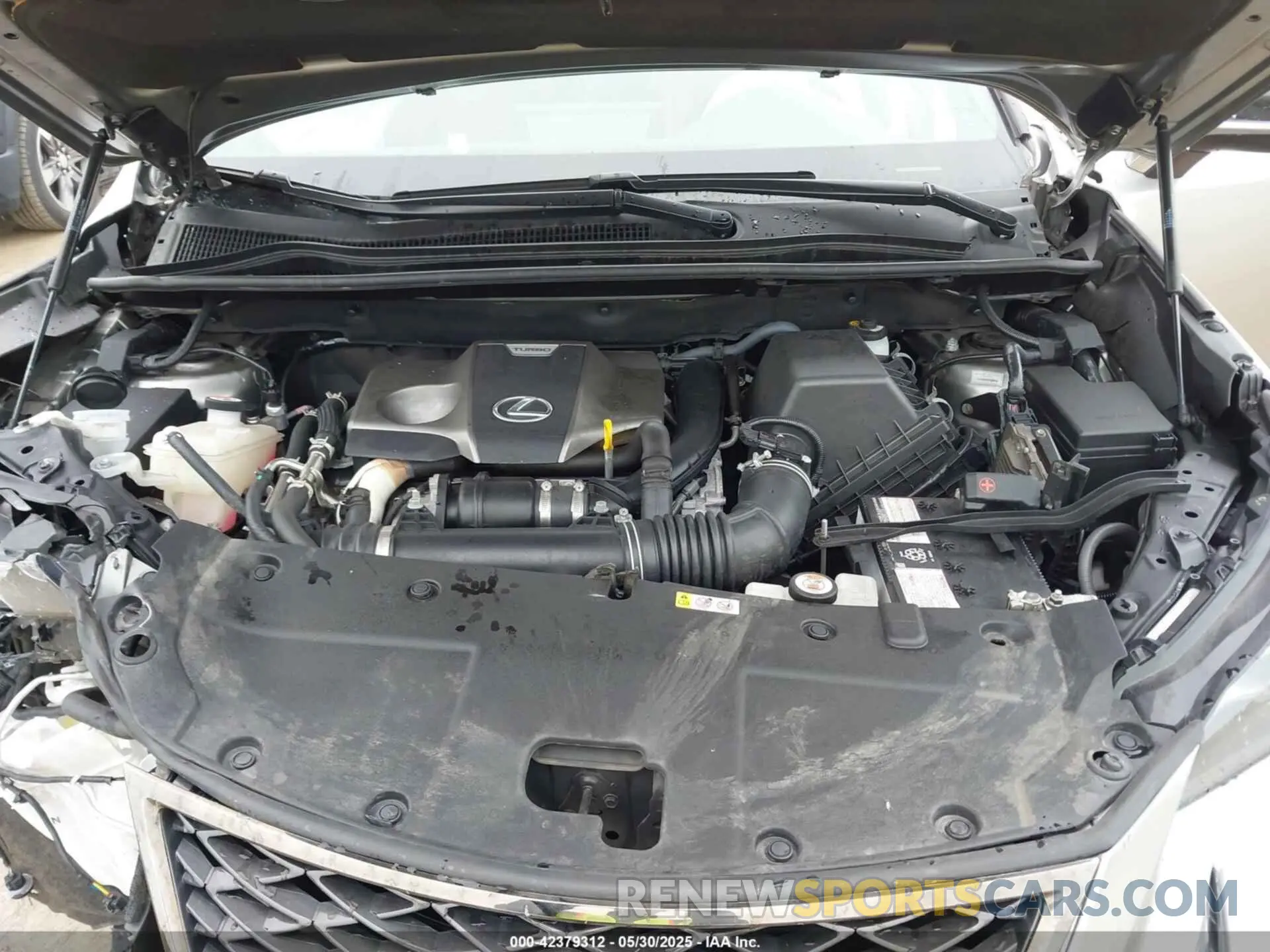 10 Photograph of a damaged car JTJSARDZ4M2251355 LEXUS NX 300 2021