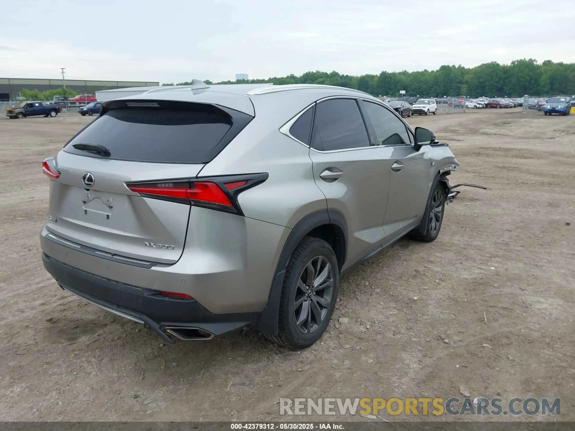 4 Photograph of a damaged car JTJSARDZ4M2251355 LEXUS NX 300 2021