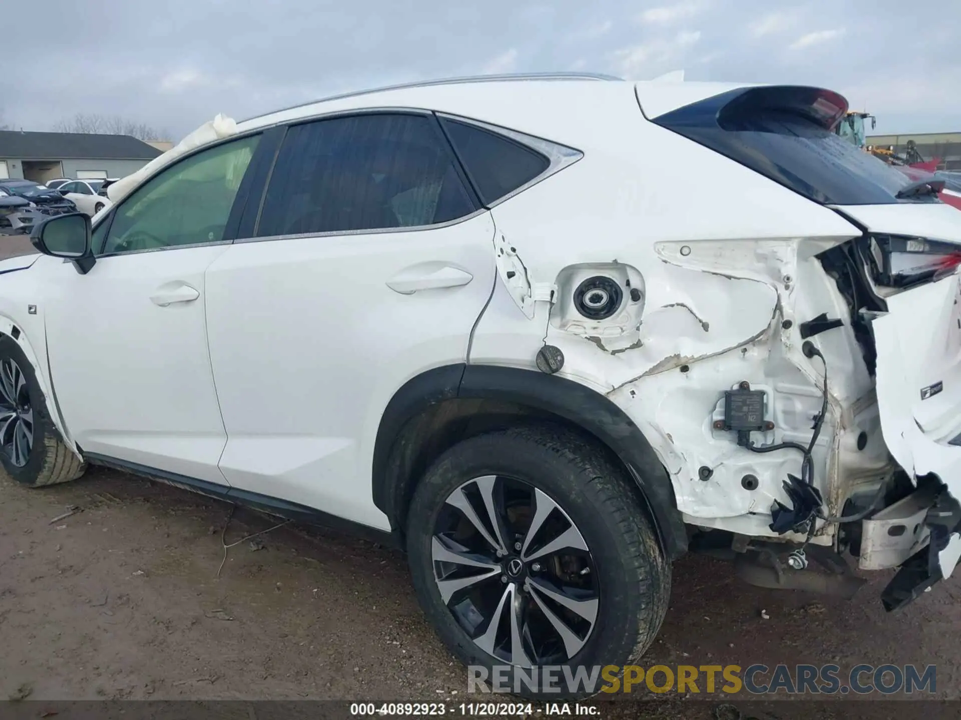 14 Photograph of a damaged car JTJSARDZ5M2239697 LEXUS NX 300 2021
