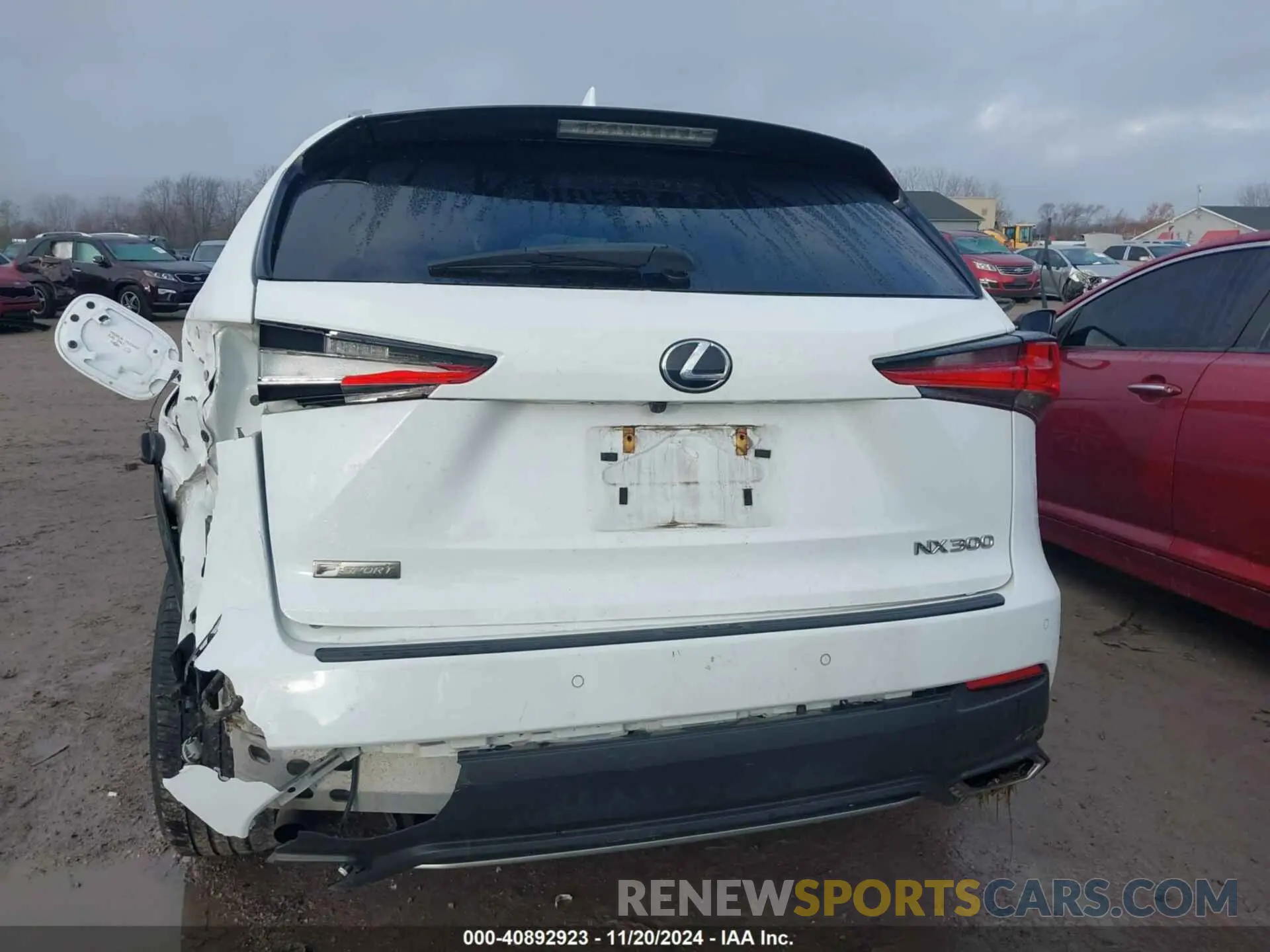 16 Photograph of a damaged car JTJSARDZ5M2239697 LEXUS NX 300 2021