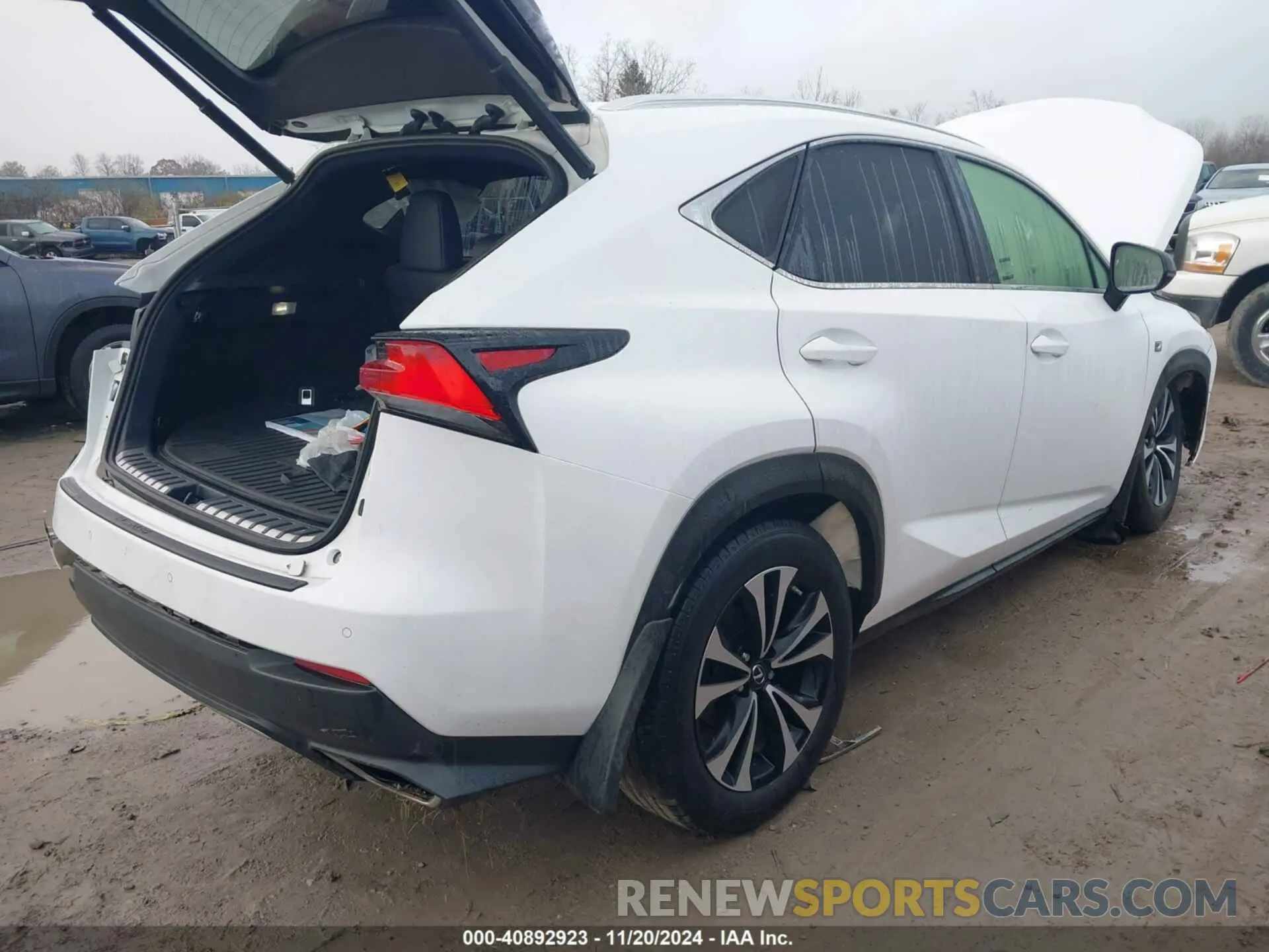 4 Photograph of a damaged car JTJSARDZ5M2239697 LEXUS NX 300 2021