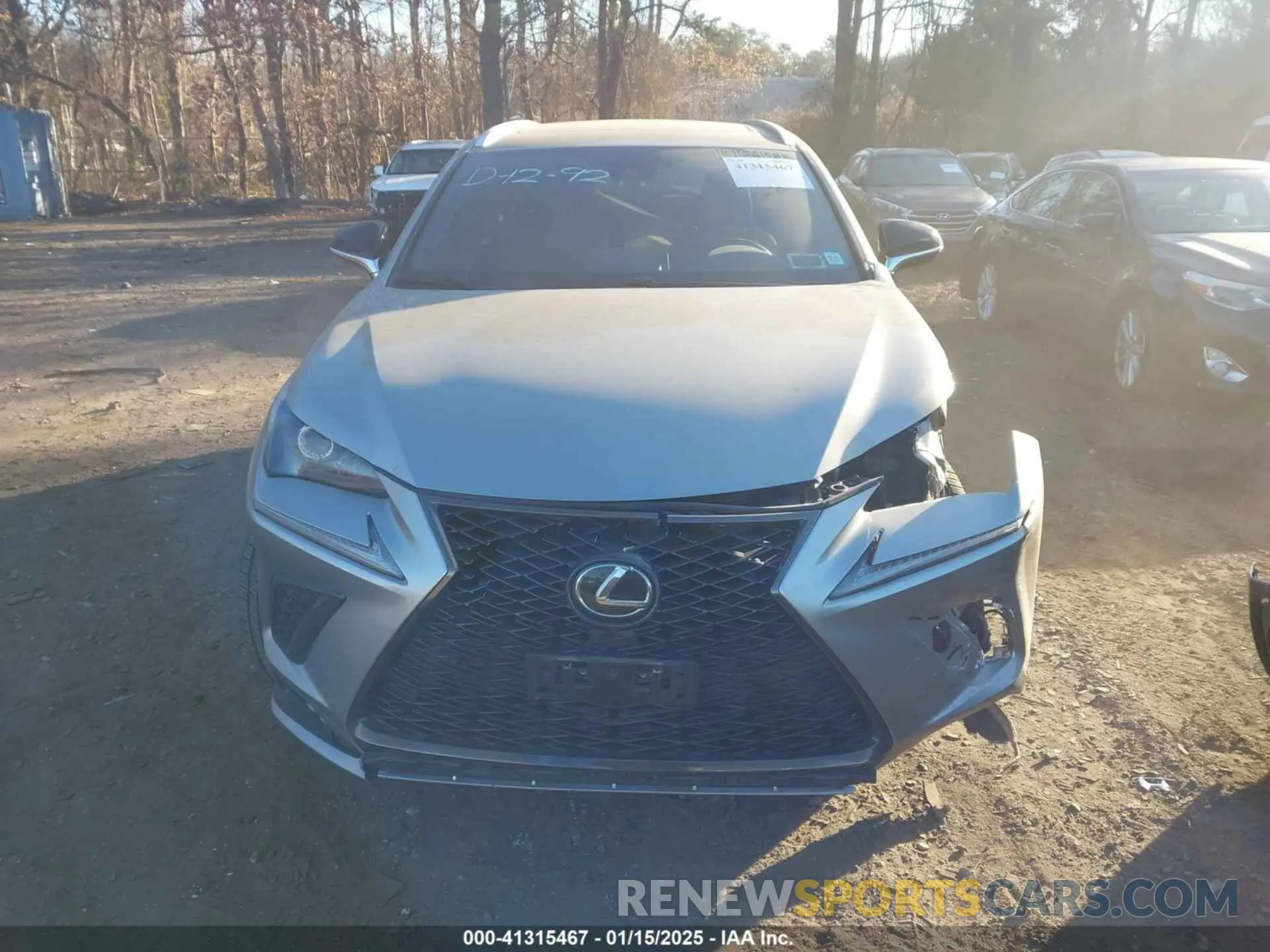 12 Photograph of a damaged car JTJSARDZ9M2250461 LEXUS NX 300 2021