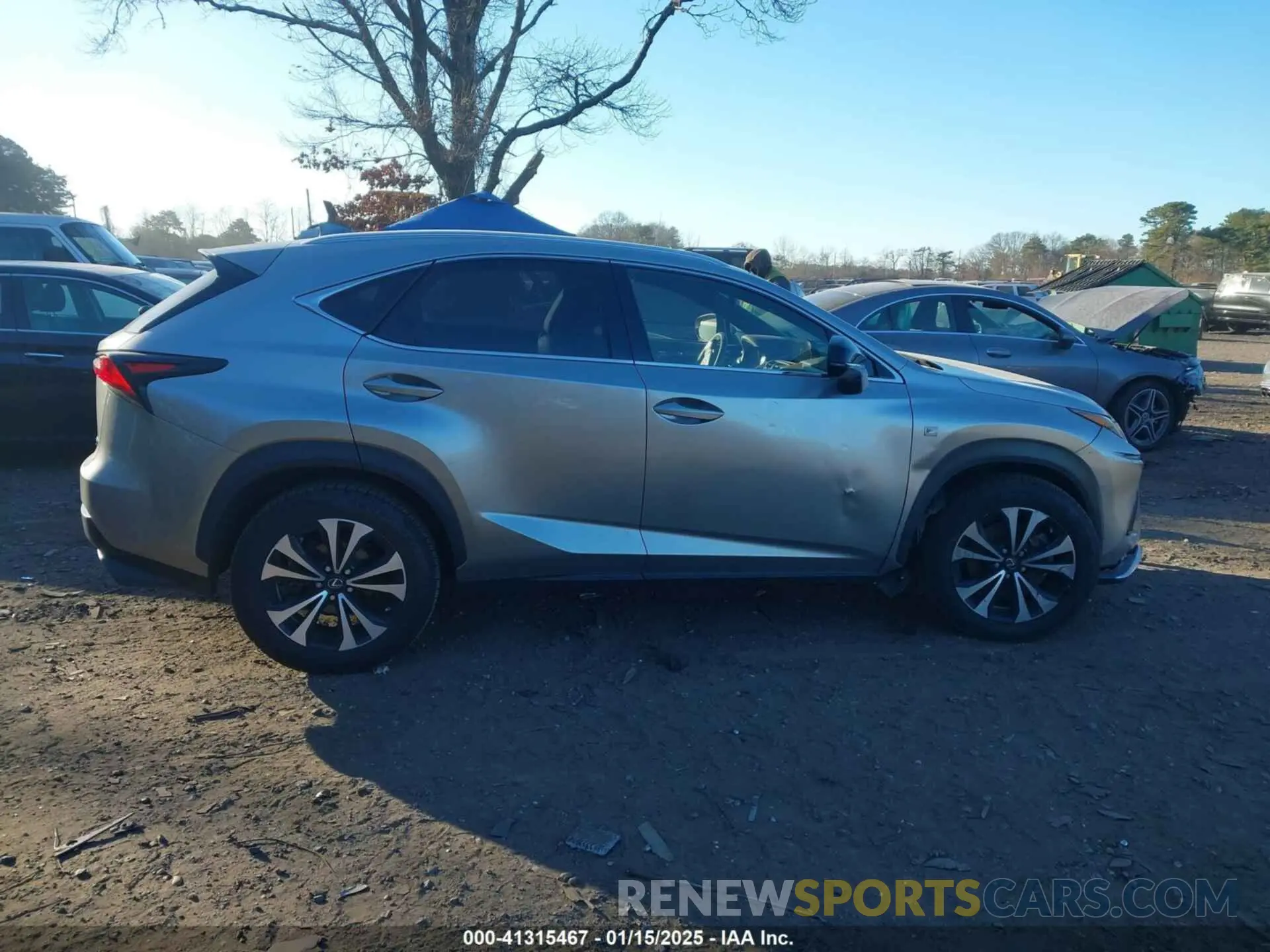 13 Photograph of a damaged car JTJSARDZ9M2250461 LEXUS NX 300 2021
