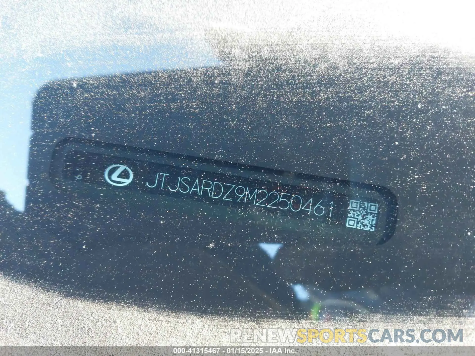17 Photograph of a damaged car JTJSARDZ9M2250461 LEXUS NX 300 2021