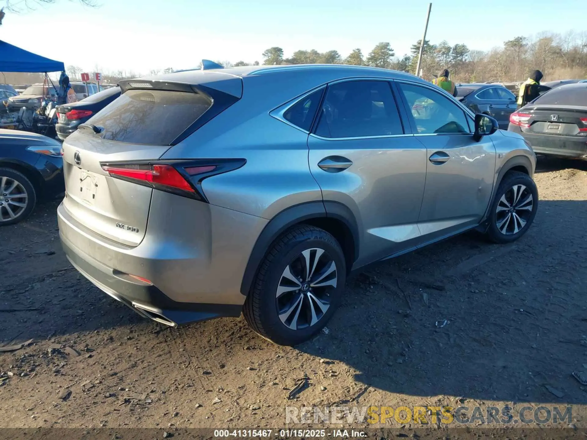 4 Photograph of a damaged car JTJSARDZ9M2250461 LEXUS NX 300 2021