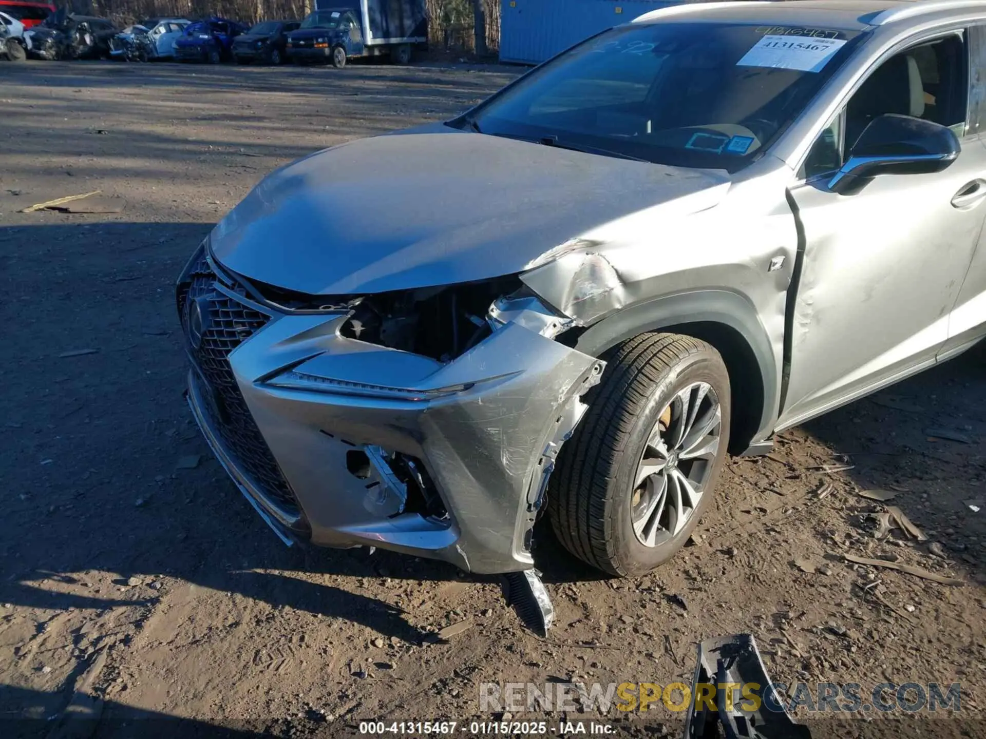 6 Photograph of a damaged car JTJSARDZ9M2250461 LEXUS NX 300 2021