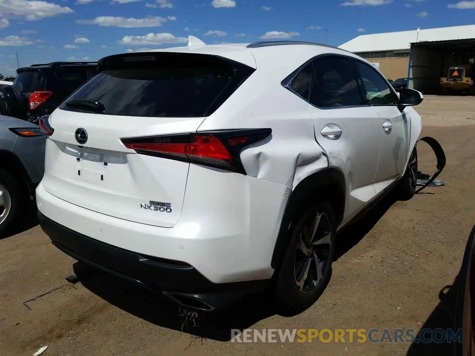 4 Photograph of a damaged car JTJBARBZ3K2208464 LEXUS NX 300 BAS 2019